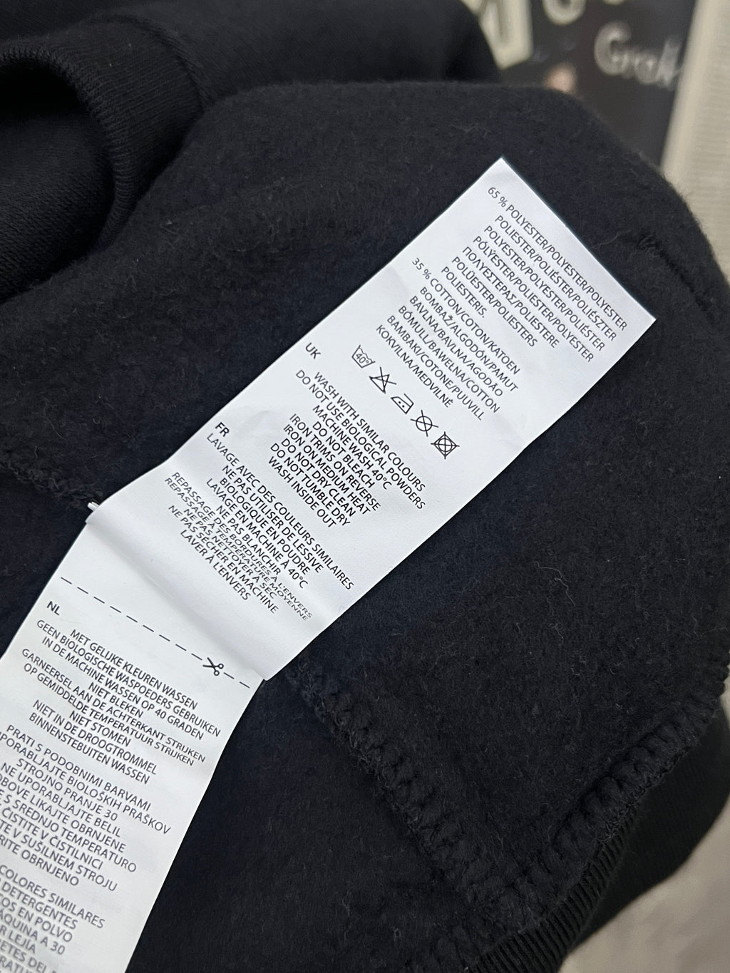 Slazenger® Large | Chest: 23" | Black | Full Zip Hoodie | 811 - Genuine Maal