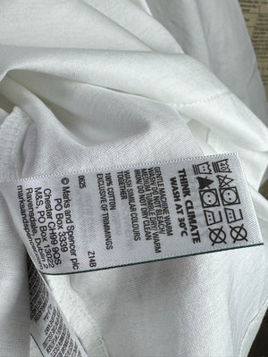 Autograph® Medium | Chest: 22" | White | Fullsleeves T-Shirts | Cotton | 5301 - Genuine Maal