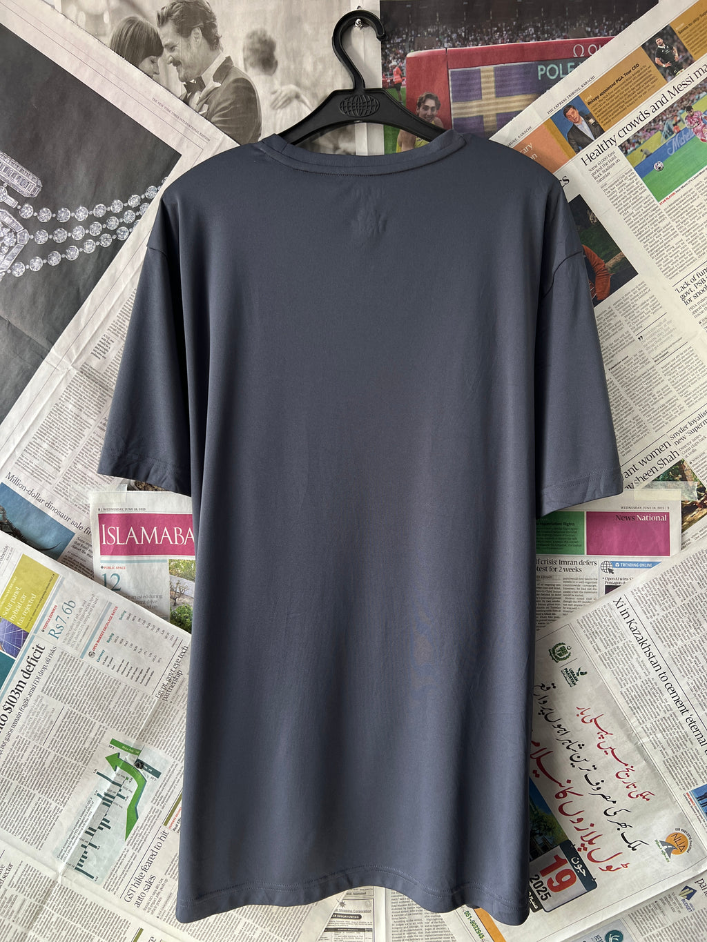 TEK GEAR® Charcoal | XXL | Chest: 27" | T23 - Genuine Maal