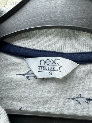 Next® Small | Chest: 19" | Grey | Polo Shirt | Cotton - Viscose | 5100 - Genuine Maal