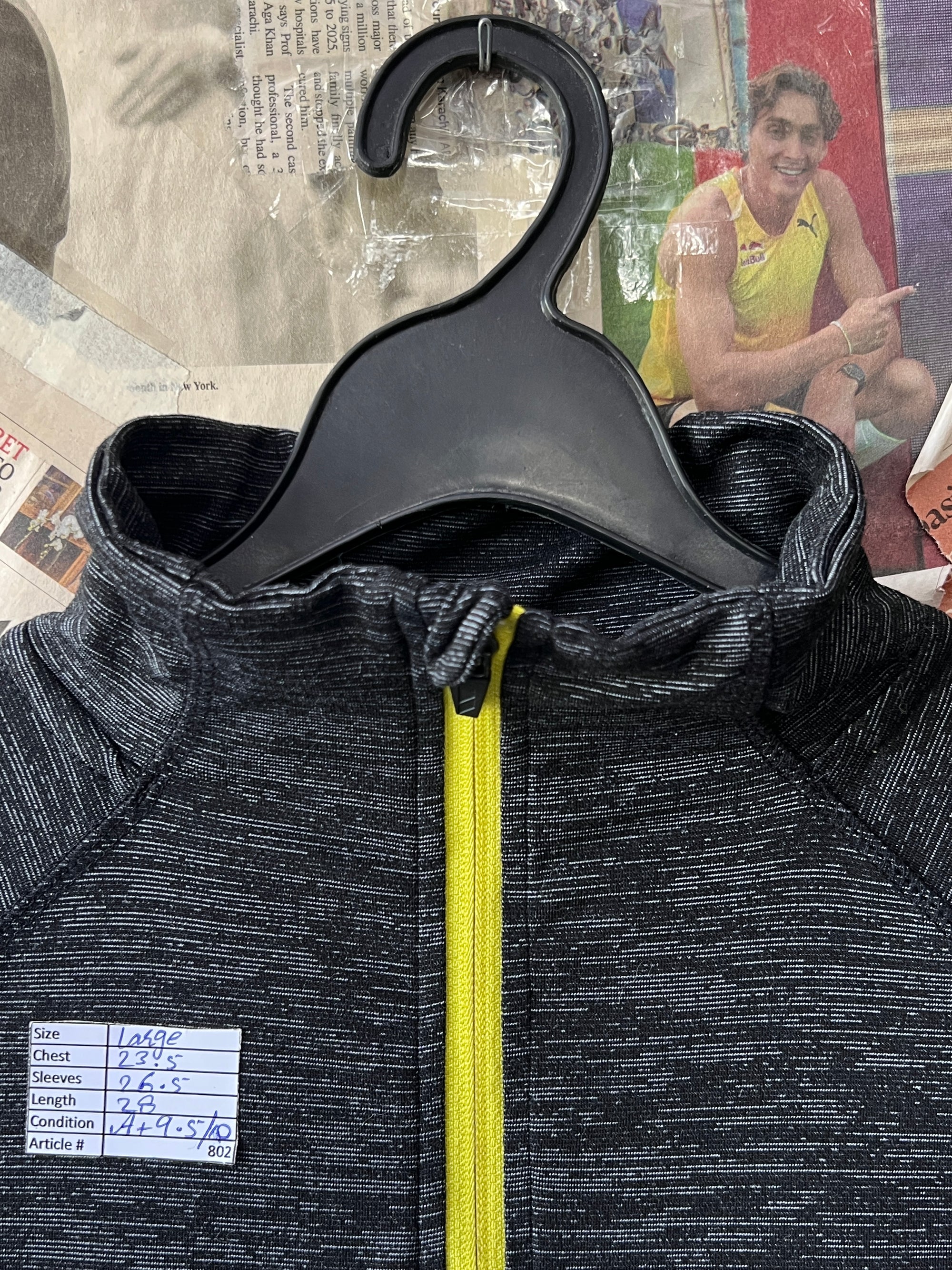 Trespass® Large | Chest: 23.5" | Charcoal | Quarter Zip Pullover | 802 - Genuine Maal