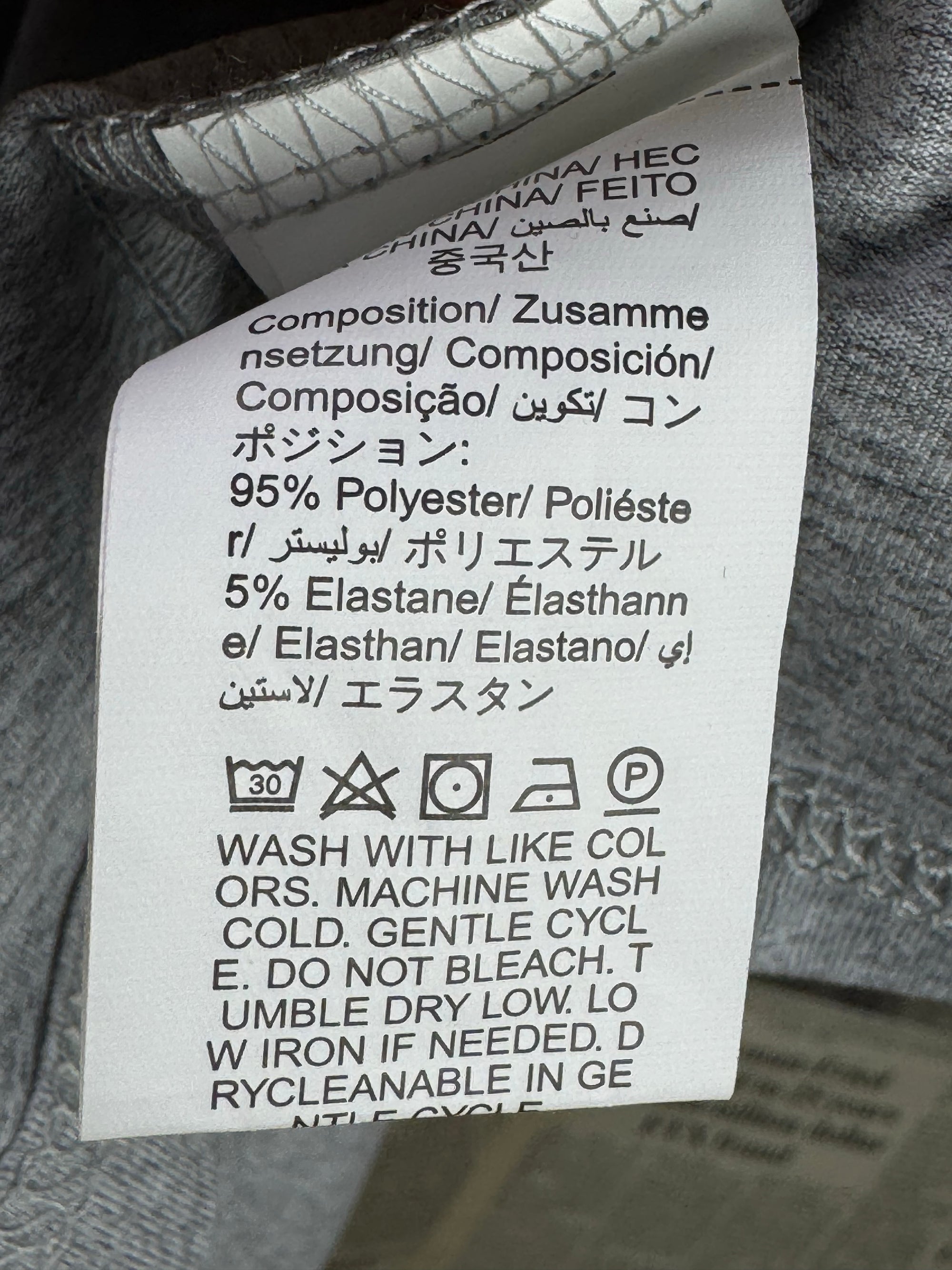 Manfinity® Large | Chest: 23" | Grey | Gym T-Shirt | Poly - Elastane | 3732 - Genuine Maal