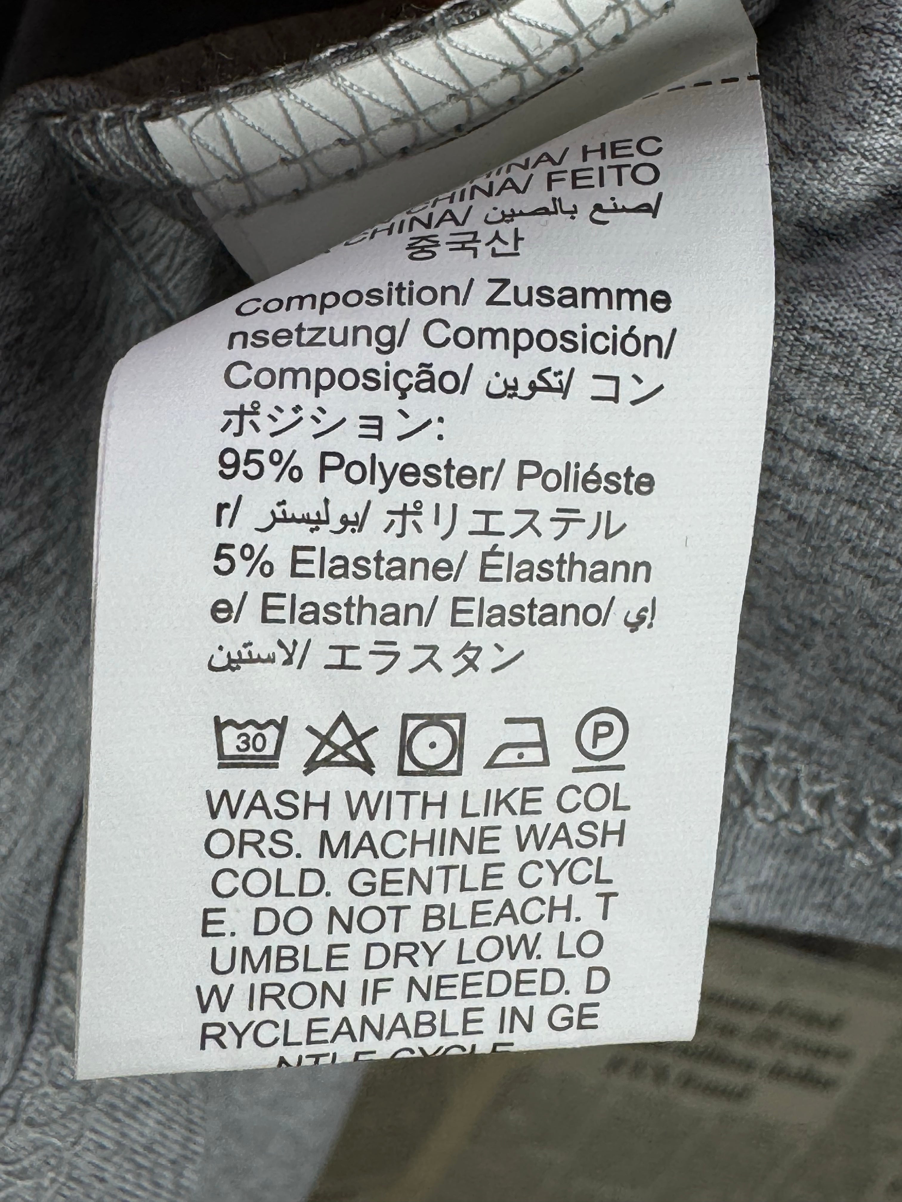 Manfinity® Large | Chest: 23" | Grey | Gym T-Shirt | Poly - Elastane | 3732 - Genuine Maal