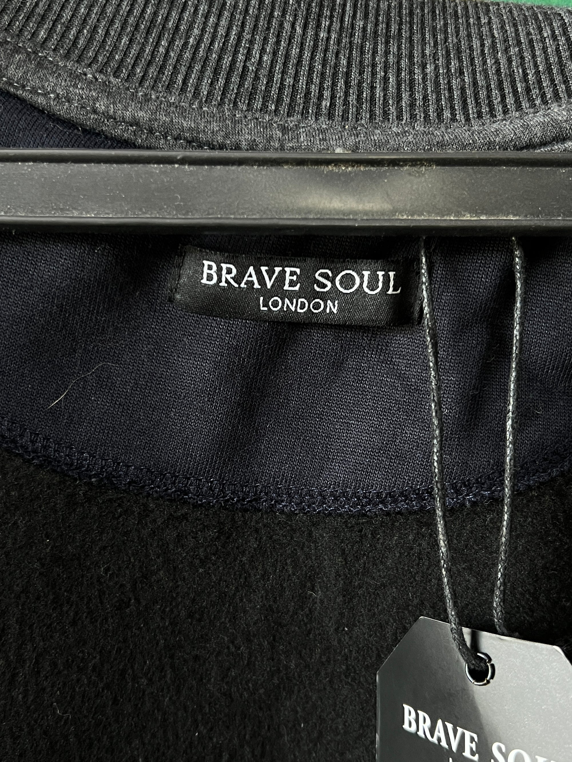 Brave Soul® Small | Chest: 21" | Charcoal | Bomber Jacket | 798 - Genuine Maal