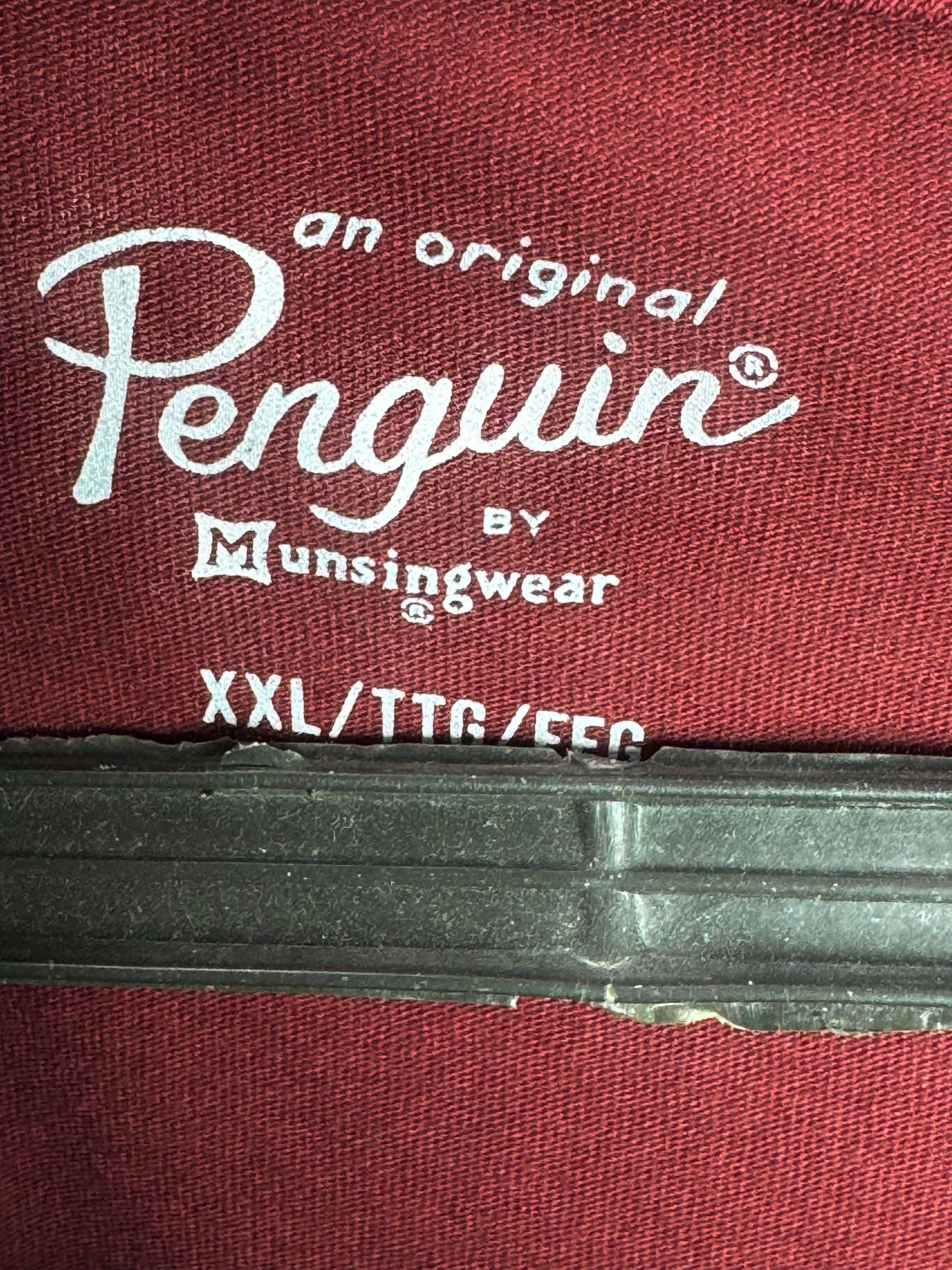 Penguin® Large | Chest: 24" | Crimson | T-Shirt | Cotton - Poly | 3734 - Genuine Maal