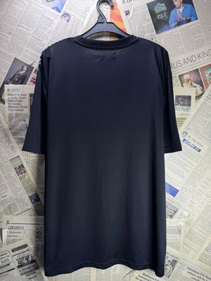 Atlas for Men® Large | Chest: 23.5" | Black | Running T-Shirt | Polyester | 4919 - Genuine Maal