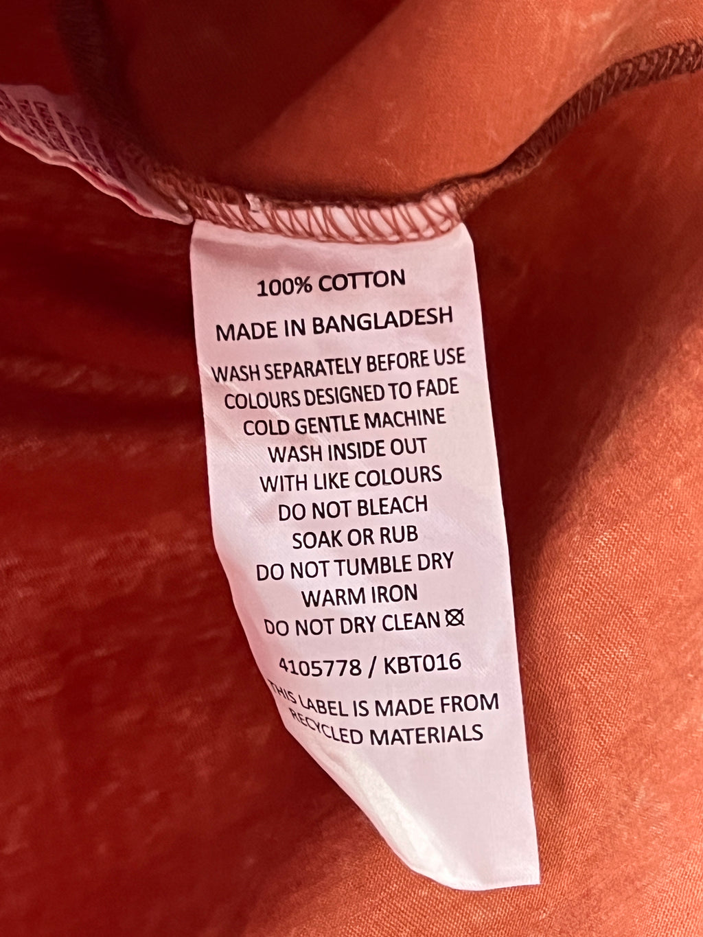 KENJI® Rust | Small | Chest: 19.5" | T29 - Genuine Maal