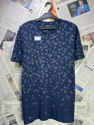 Burton® Small | Chest: 20.5" | Space Blue | T-Shirt | Cotton | 3737 - Genuine Maal