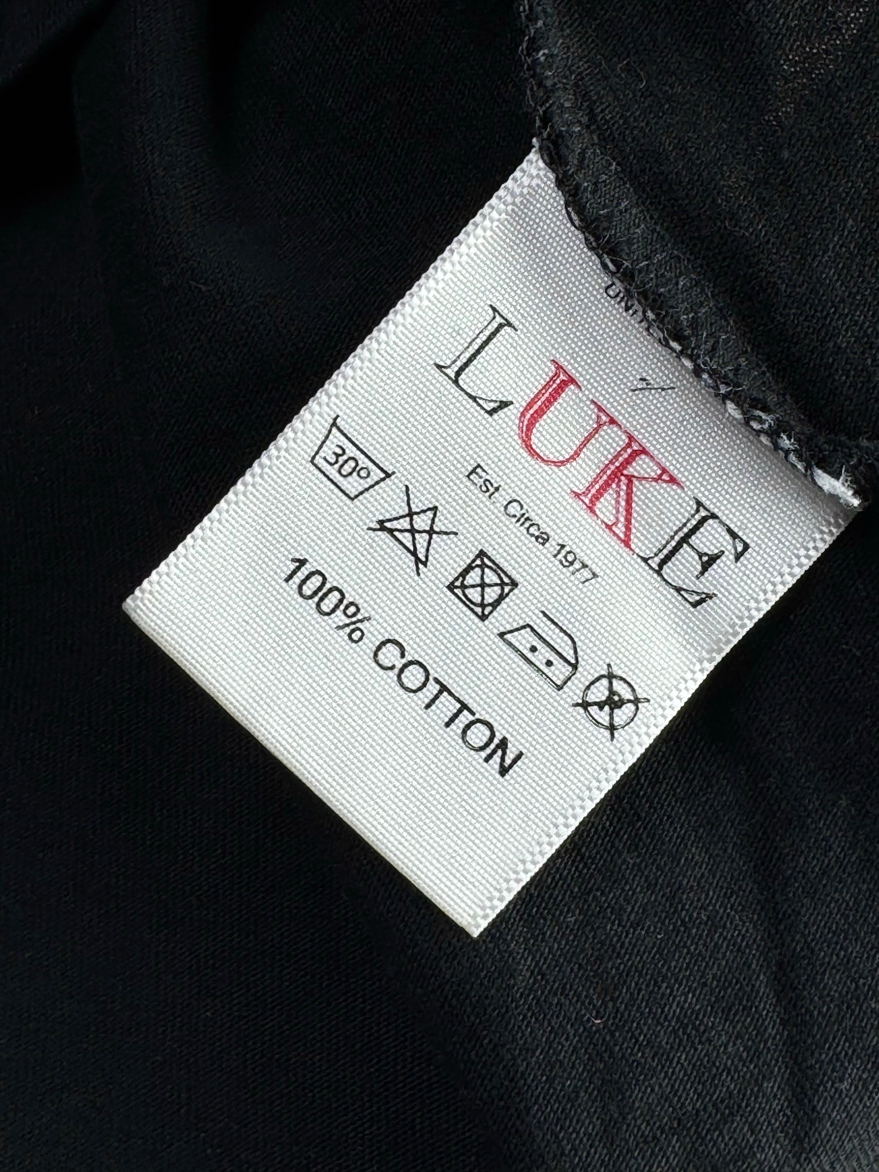Luke® Small | Chest: 19.5" | Black | T-Shirt | Cotton | 5109 - Genuine Maal