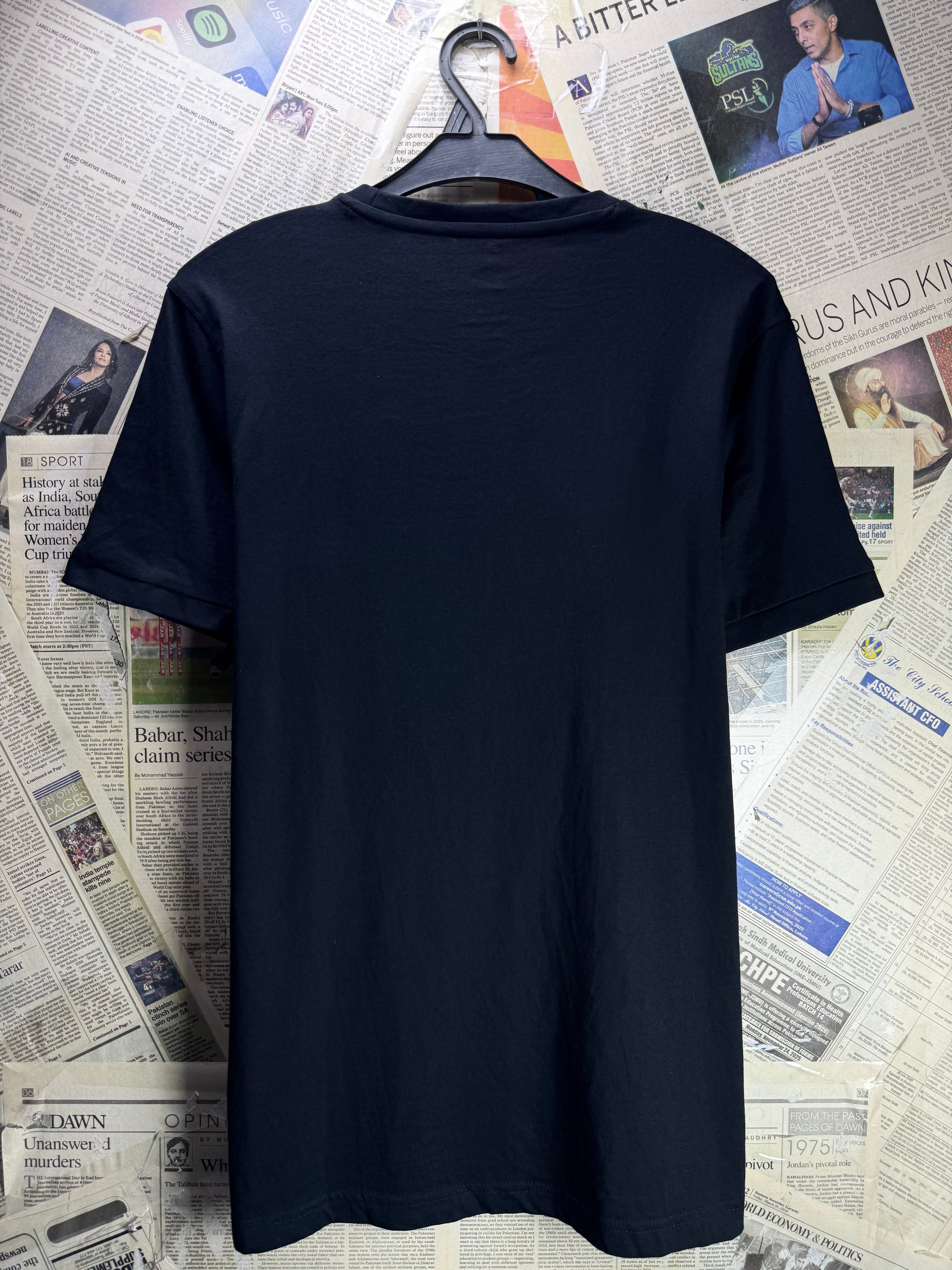 Luke® Small | Chest: 19.5" | Black | T-Shirt | Cotton | 5109 - Genuine Maal