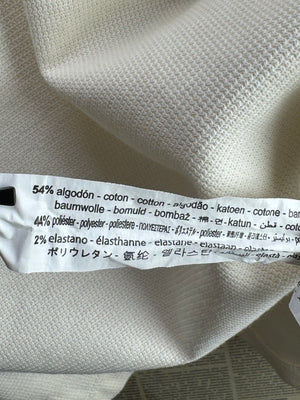 Zara® Small | Chest: 21" | White | Polo Shirt | Poly - Cotton | 4904 - Genuine Maal