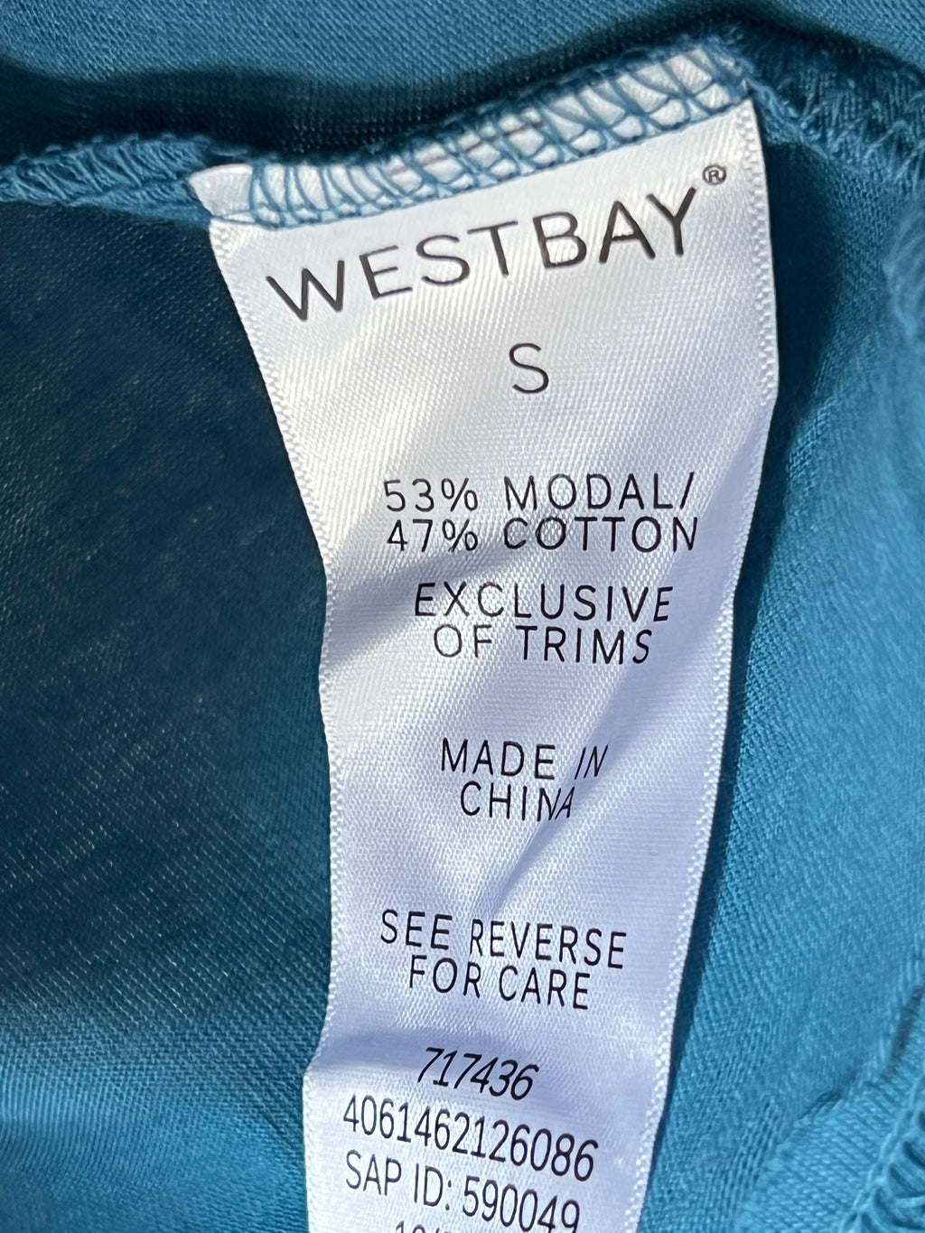 WESTBAY® Blue | Small | Chest: 20" | T33 - Genuine Maal