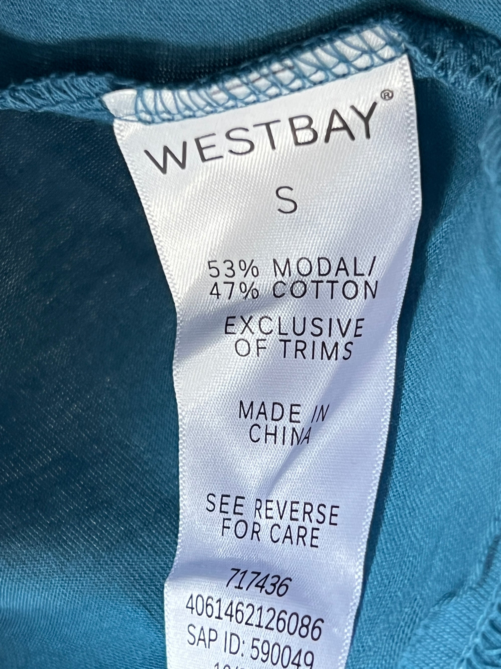 WESTBAY® Blue | Small | Chest: 20" | T33 - Genuine Maal