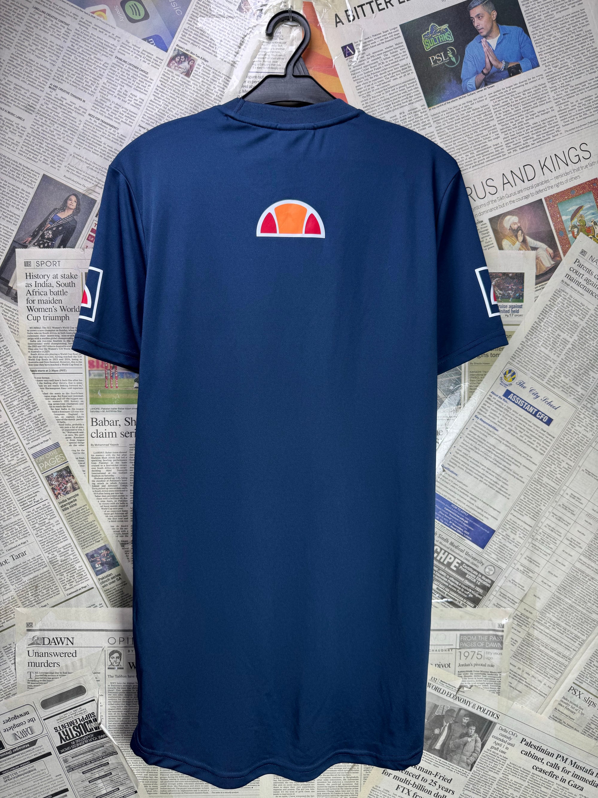 Ellese® Small | Chest: 20" | Space Blue | Sports T-Shirt | Poly | 3735 - Genuine Maal