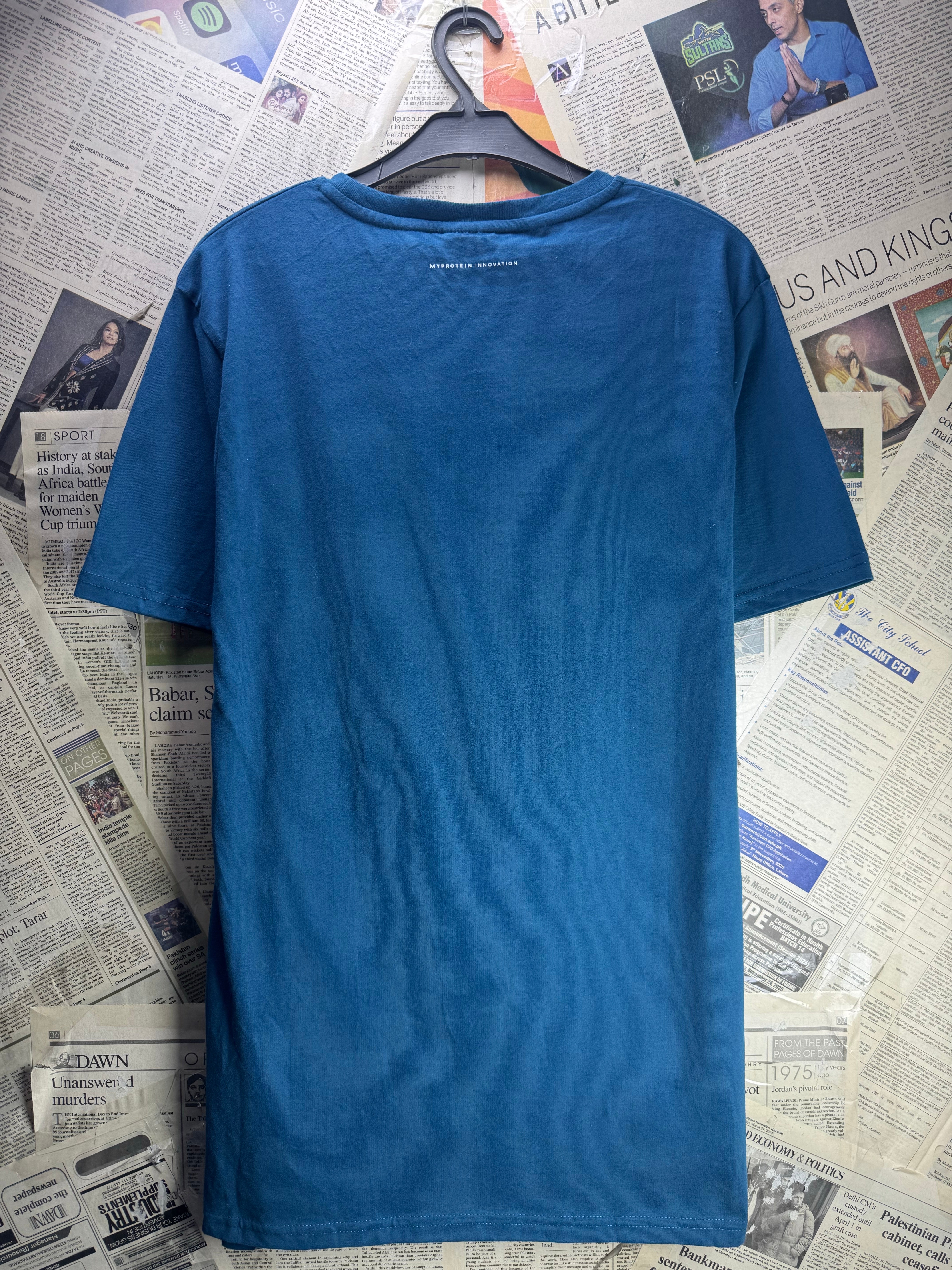 MP® Small | Chest: 19" | Blue | T-Shirt | Cotton | 4931 - Genuine Maal