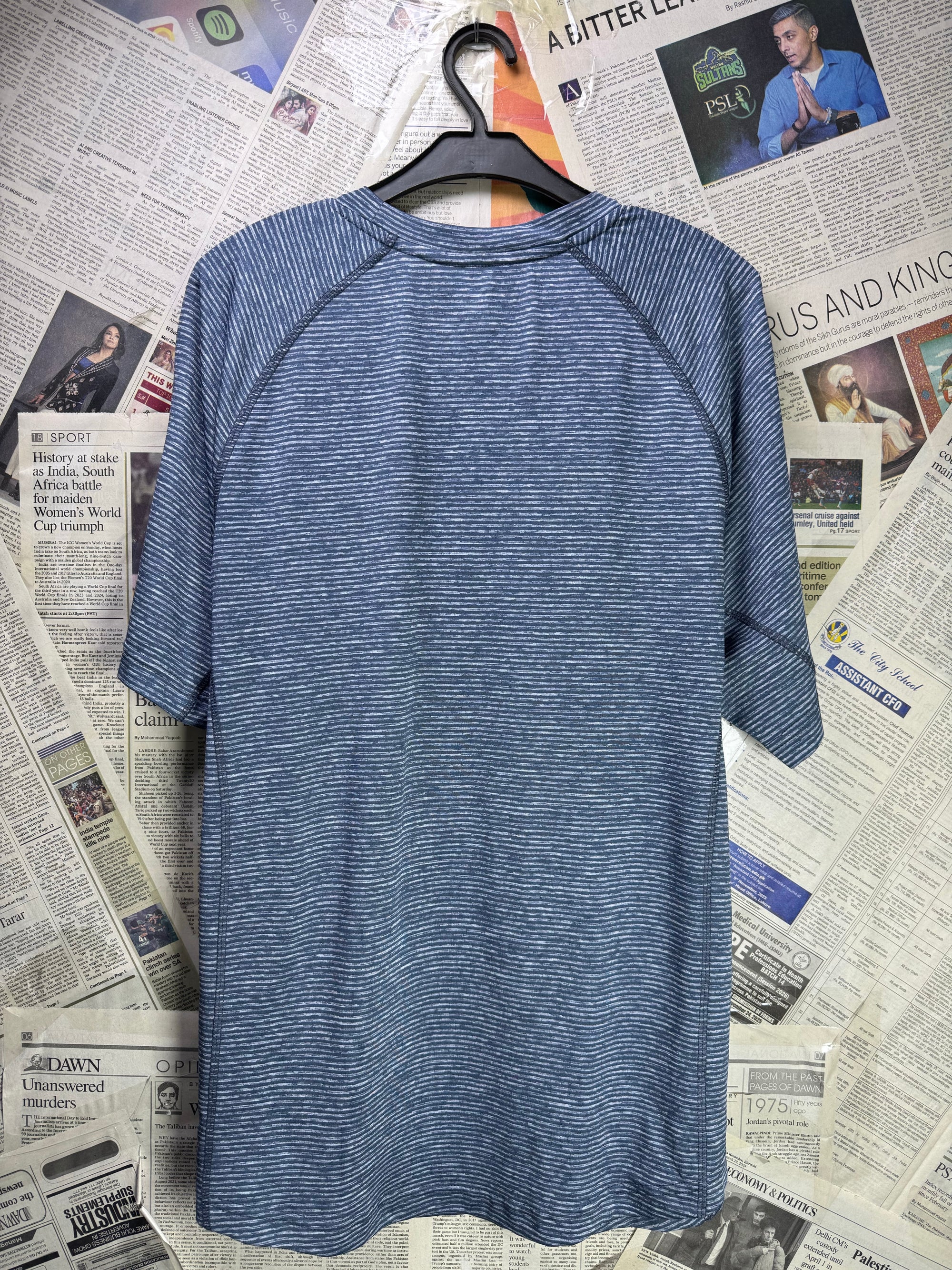 SB Tech® Small | Chest: 21" | Blue | Sports T-Shirt | Poly | 3766 - Genuine Maal