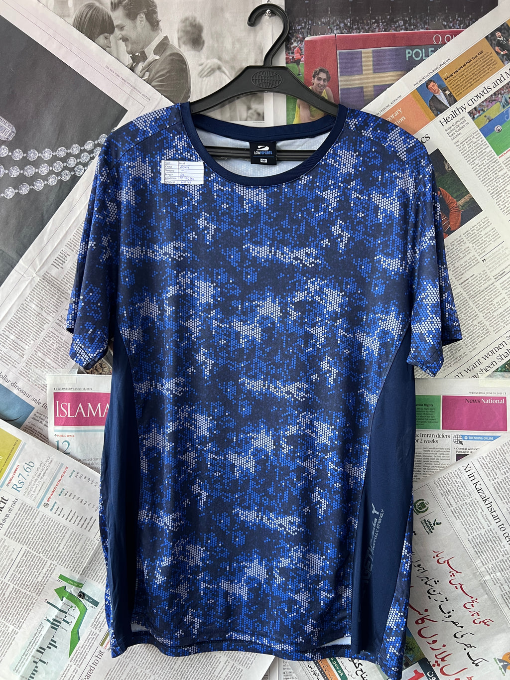 LOW SPORTS® Blue | Small | Chest: 20.5" | T43 - Genuine Maal