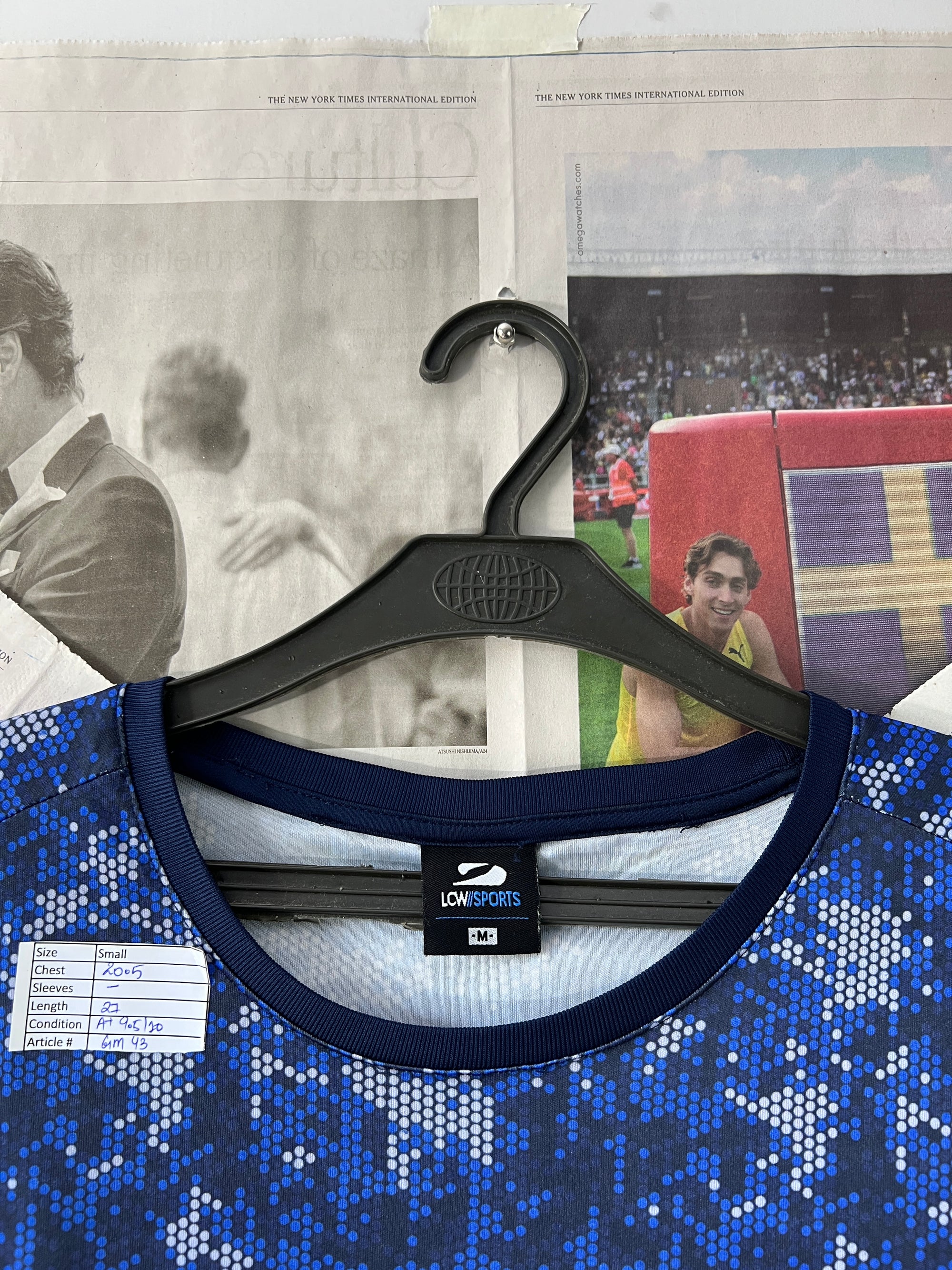 LOW SPORTS® Blue | Small | Chest: 20.5" | T43 - Genuine Maal