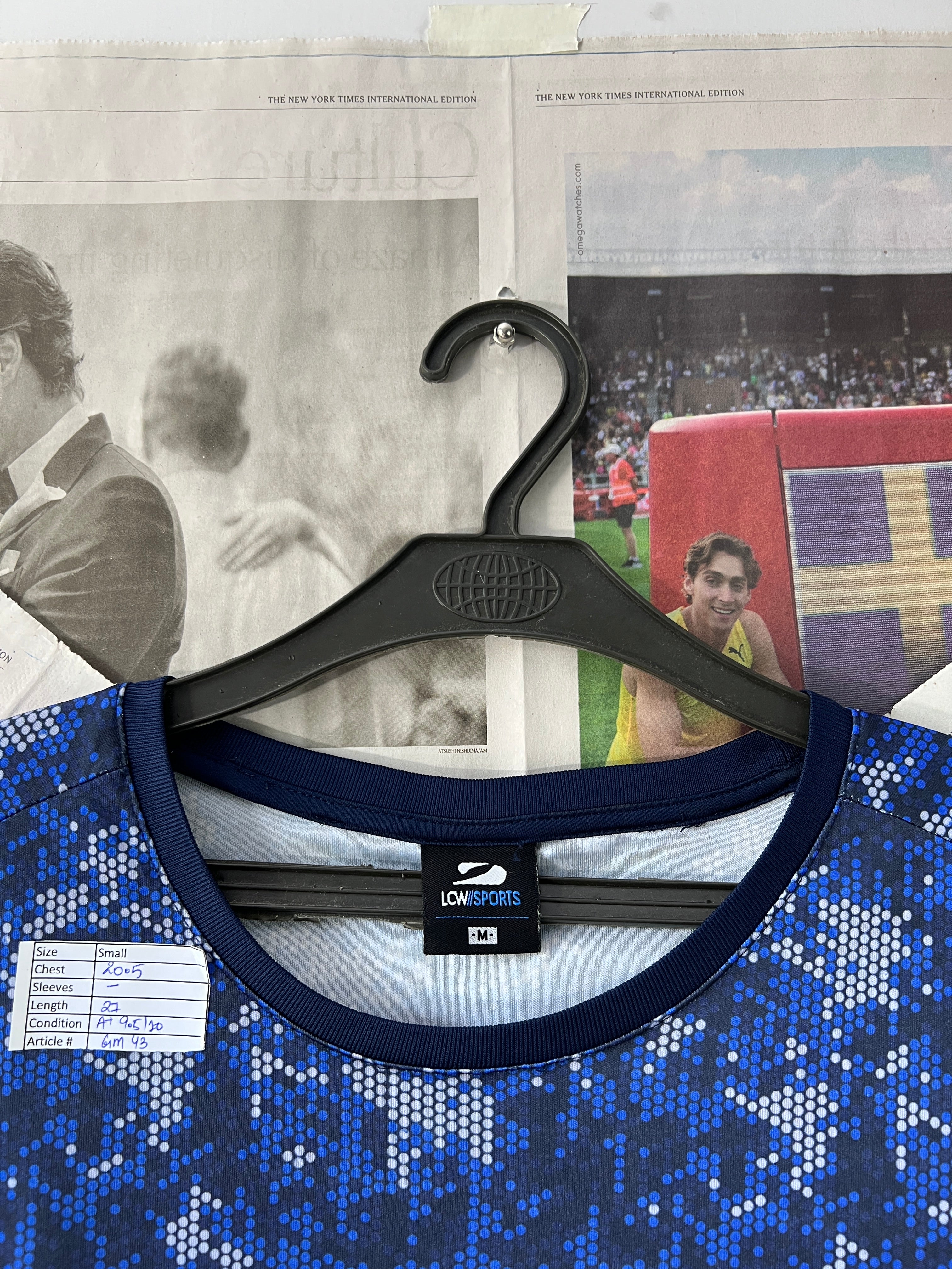 LOW SPORTS® Blue | Small | Chest: 20.5" | T43 - Genuine Maal