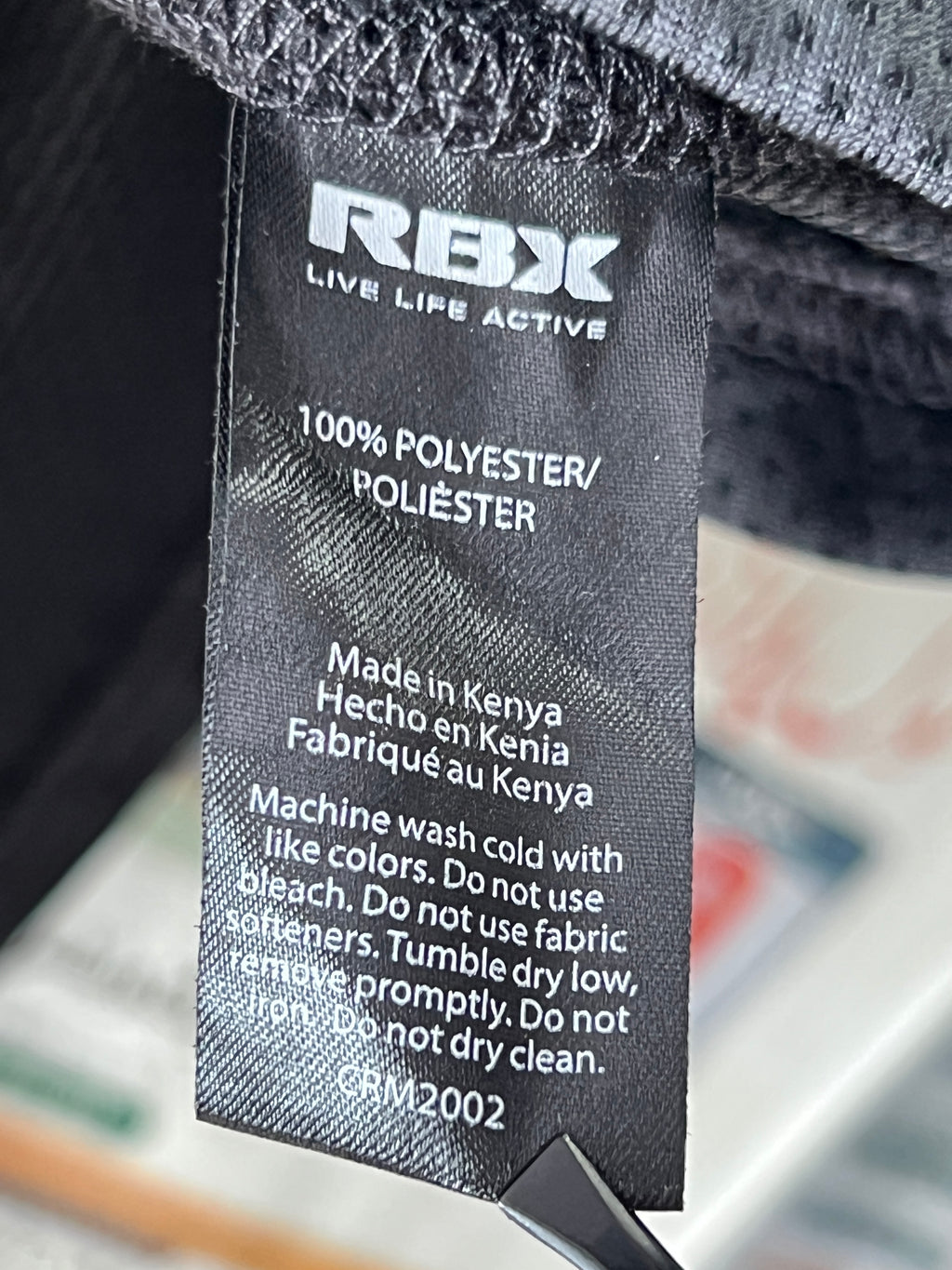 RBX® Black | Small | Chest: 19" | T44 - Genuine Maal