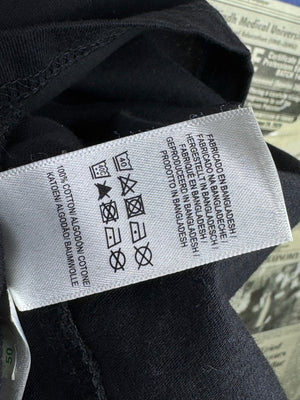 Primark® XS | Chest: 18" | Black | T-Shirt | Cotton | 4906 - Genuine Maal