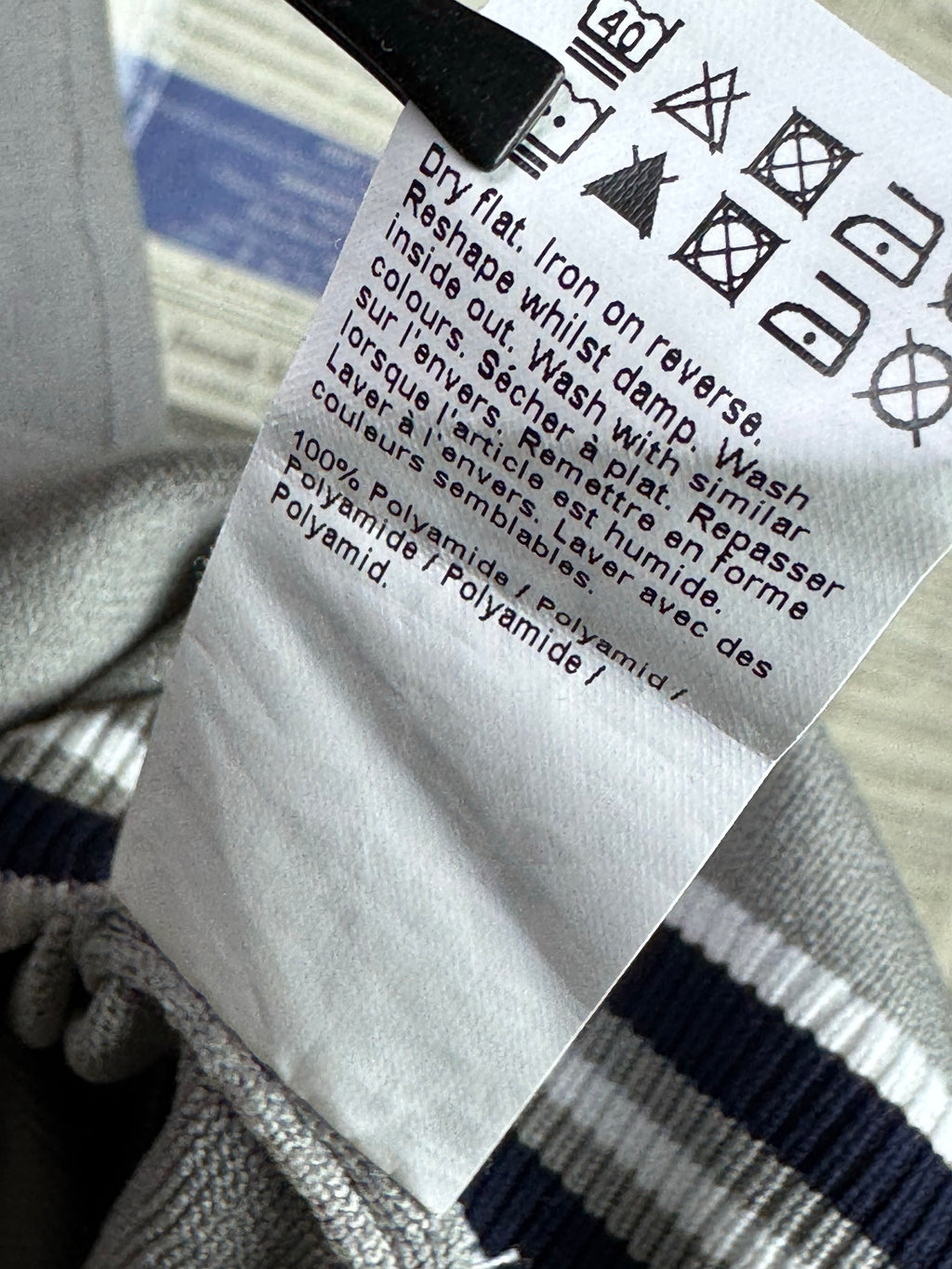 River Island® XS | Chest: 15.5" | Biege | Stretch T-Shirt | Polyamide | 3750 - Genuine Maal