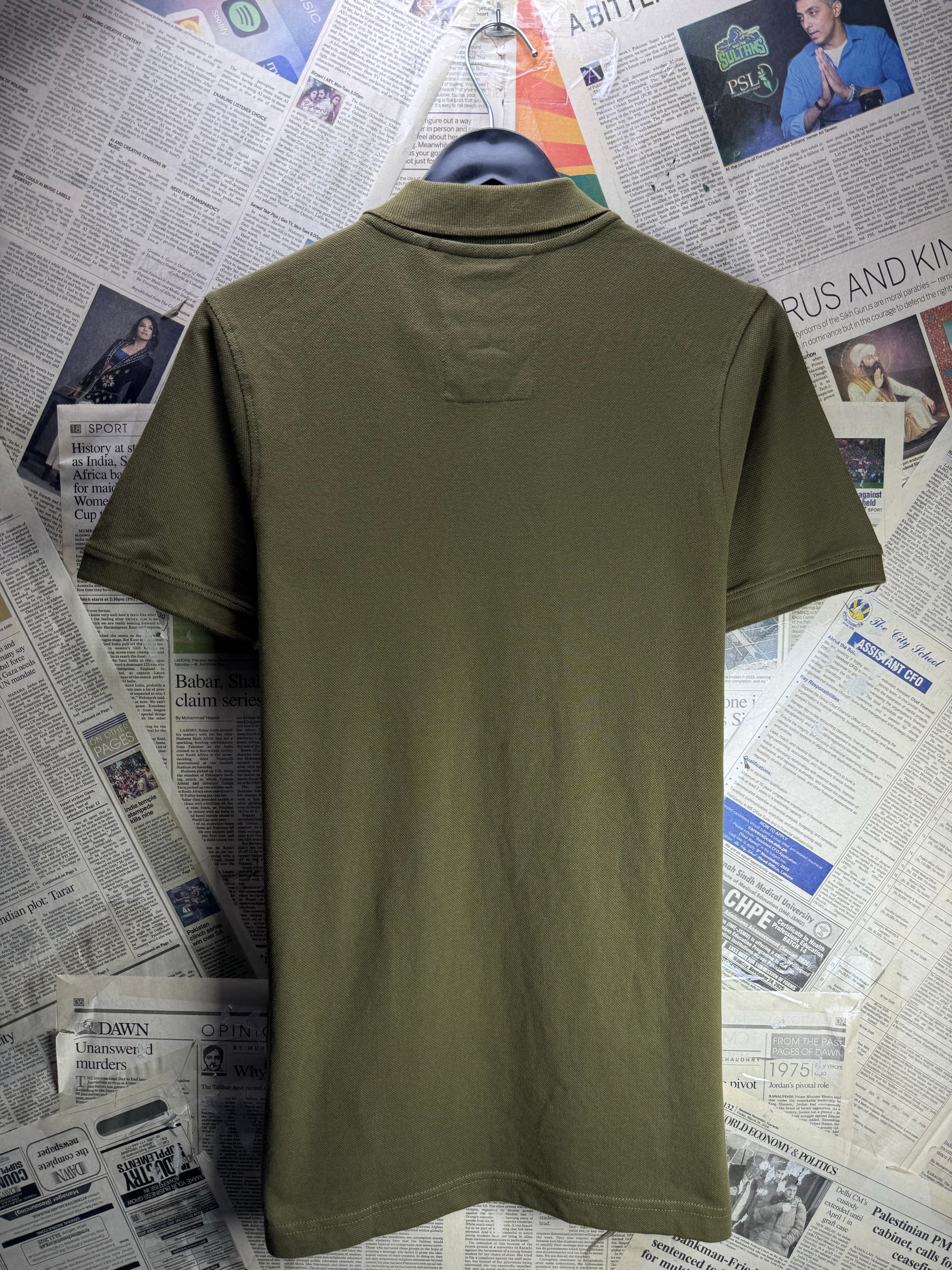 Luke® XS | Chest: 18" | Brown | Polo Shirt | Cotton | 5120 - Genuine Maal