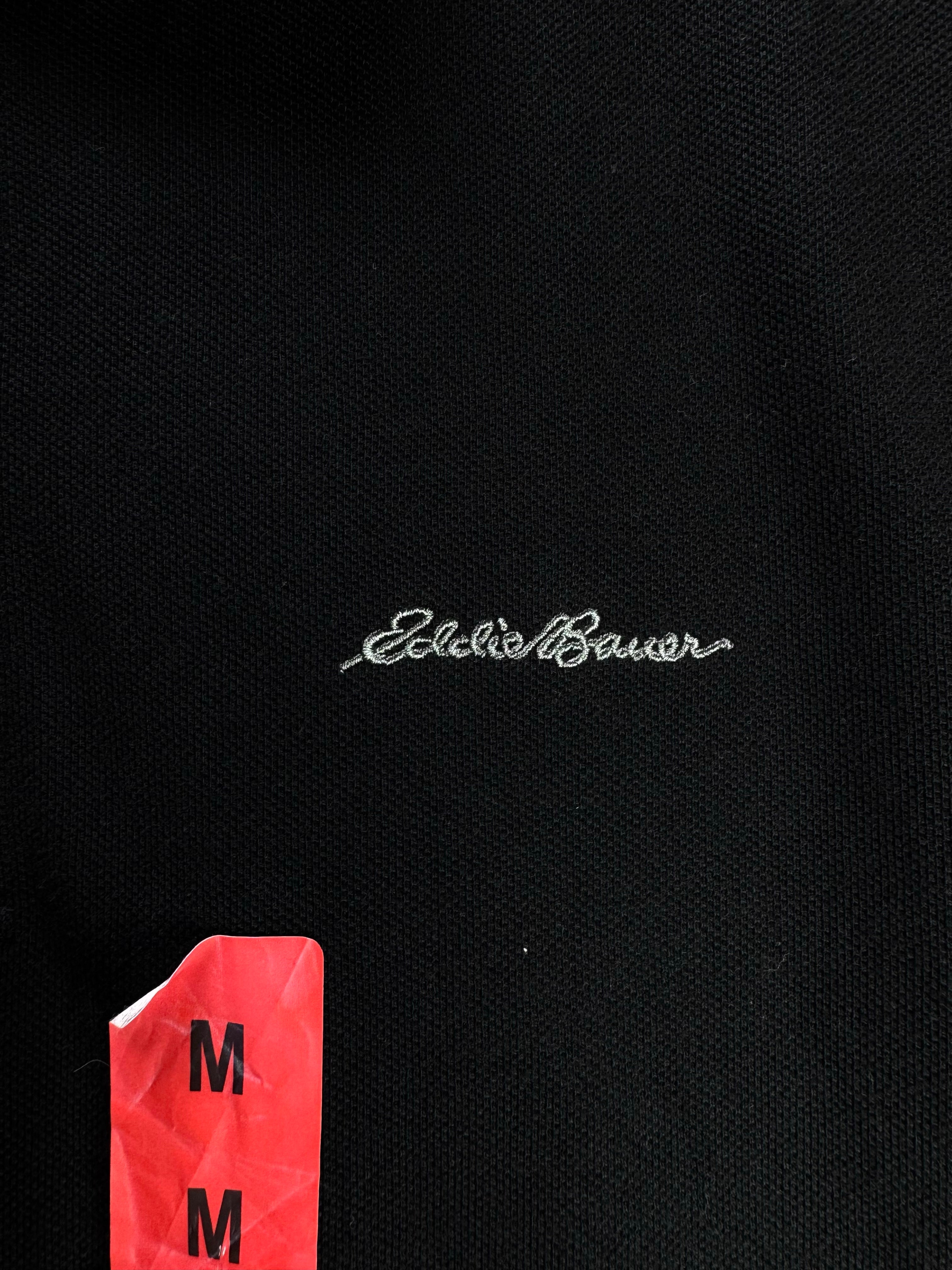 Eddie Bauer® Medium | Chest: 21.5" | Black | Polo Shirts | Cotton | 4907 - Genuine Maal