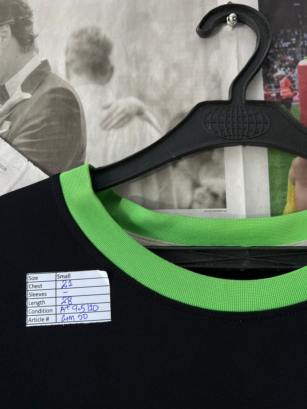 Black | Small | Chest: 21" | T50 - Genuine Maal