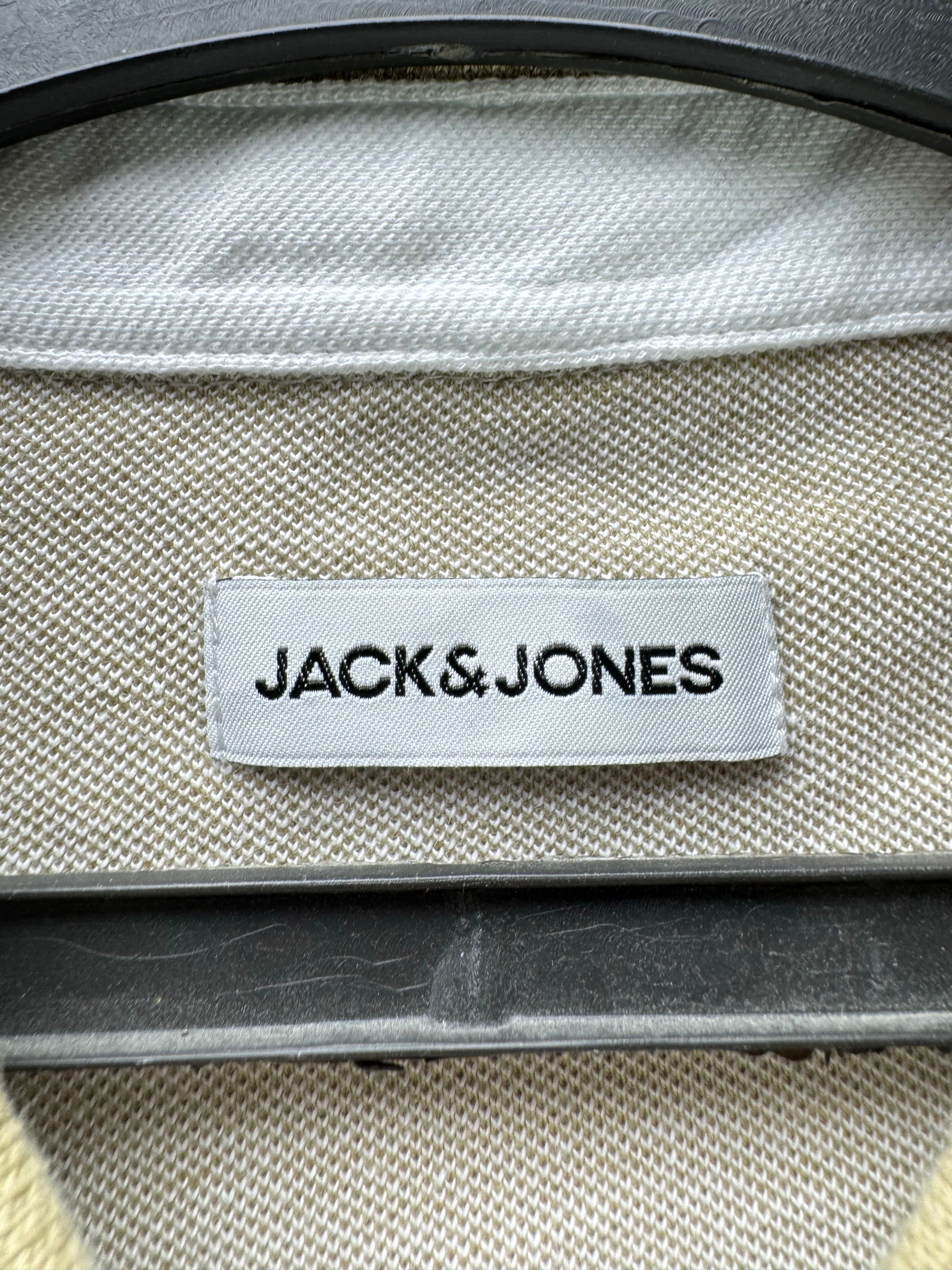 Jack&Jones® Medium | Chest: 22" | Tan | Polo Shirts | Cotton | 4925 - Genuine Maal