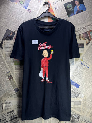 Pan Brand® Small | Chest: 20" | Black | T-Shirt | Cotton | 5101 - Genuine Maal