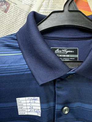 Ben Hogan® Medium | Chest: 21.5" | Blue | Golf Polo | Poly | 3774 - Genuine Maal