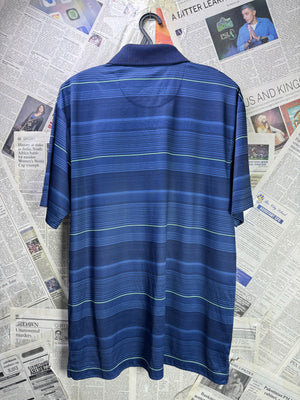 Ben Hogan® Medium | Chest: 21.5" | Blue | Golf Polo | Poly | 3774 - Genuine Maal