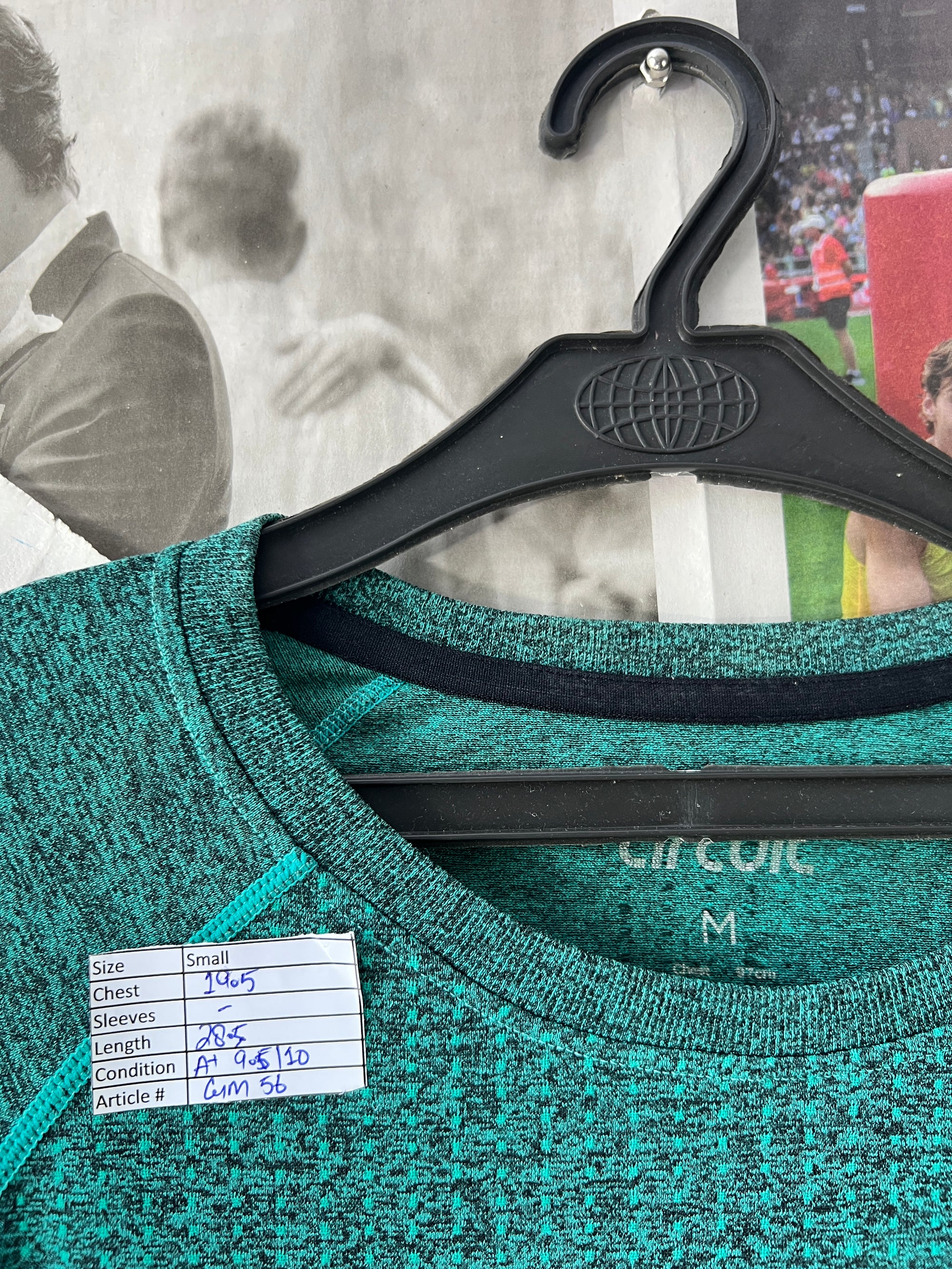 CIRCUIT® Green | Small | Chest: 19.5" | T56 - Genuine Maal