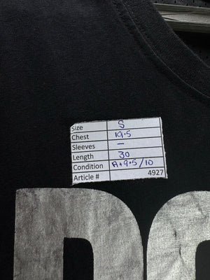 BCK&HRSY.® Small | Chest: 19.5" | Black | T-Shirt | Cotton | 4927 - Genuine Maal