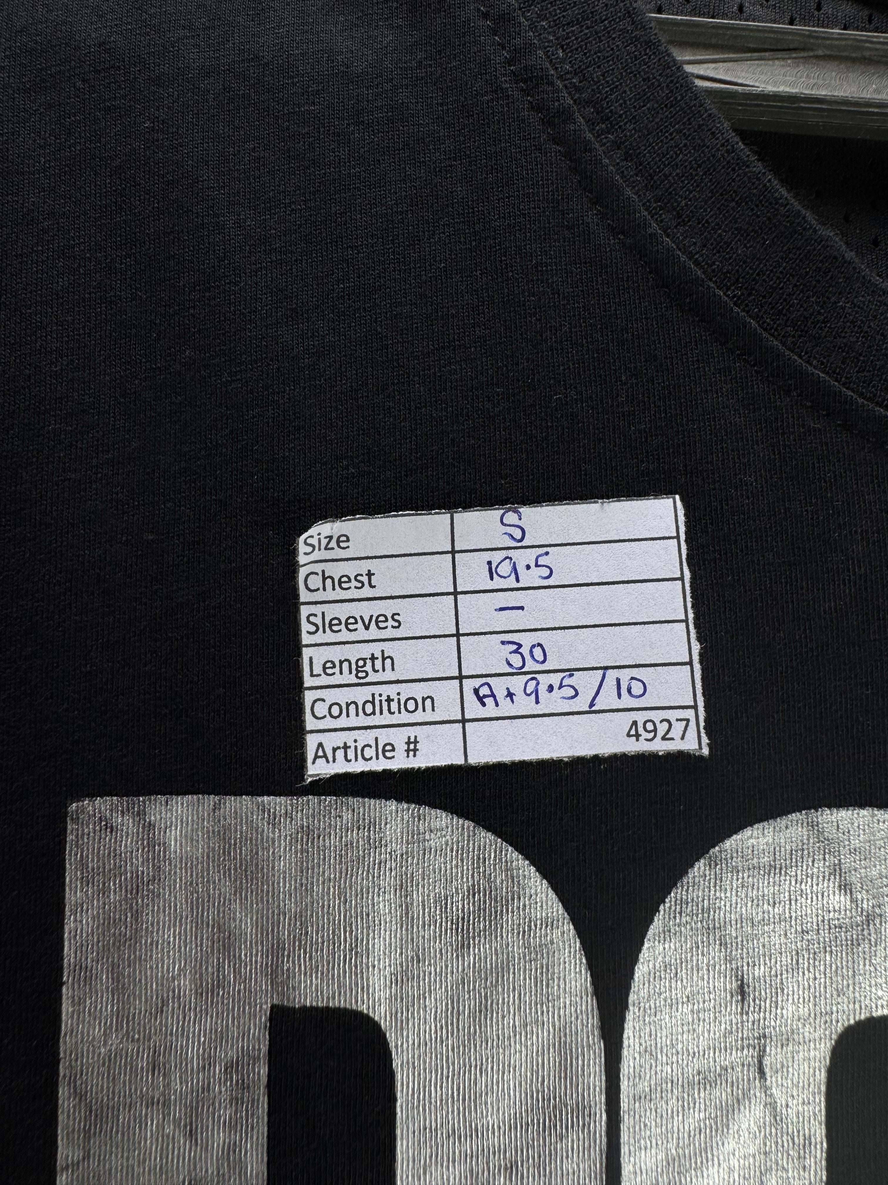 BCK&HRSY.® Small | Chest: 19.5" | Black | T-Shirt | Cotton | 4927 - Genuine Maal