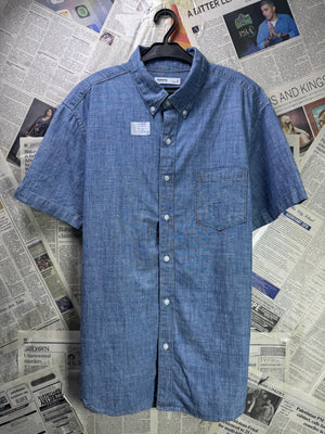 Sonoma® Large | Chest: 23.5" | Blue | Light Denim Shirt | 3966 - Genuine Maal
