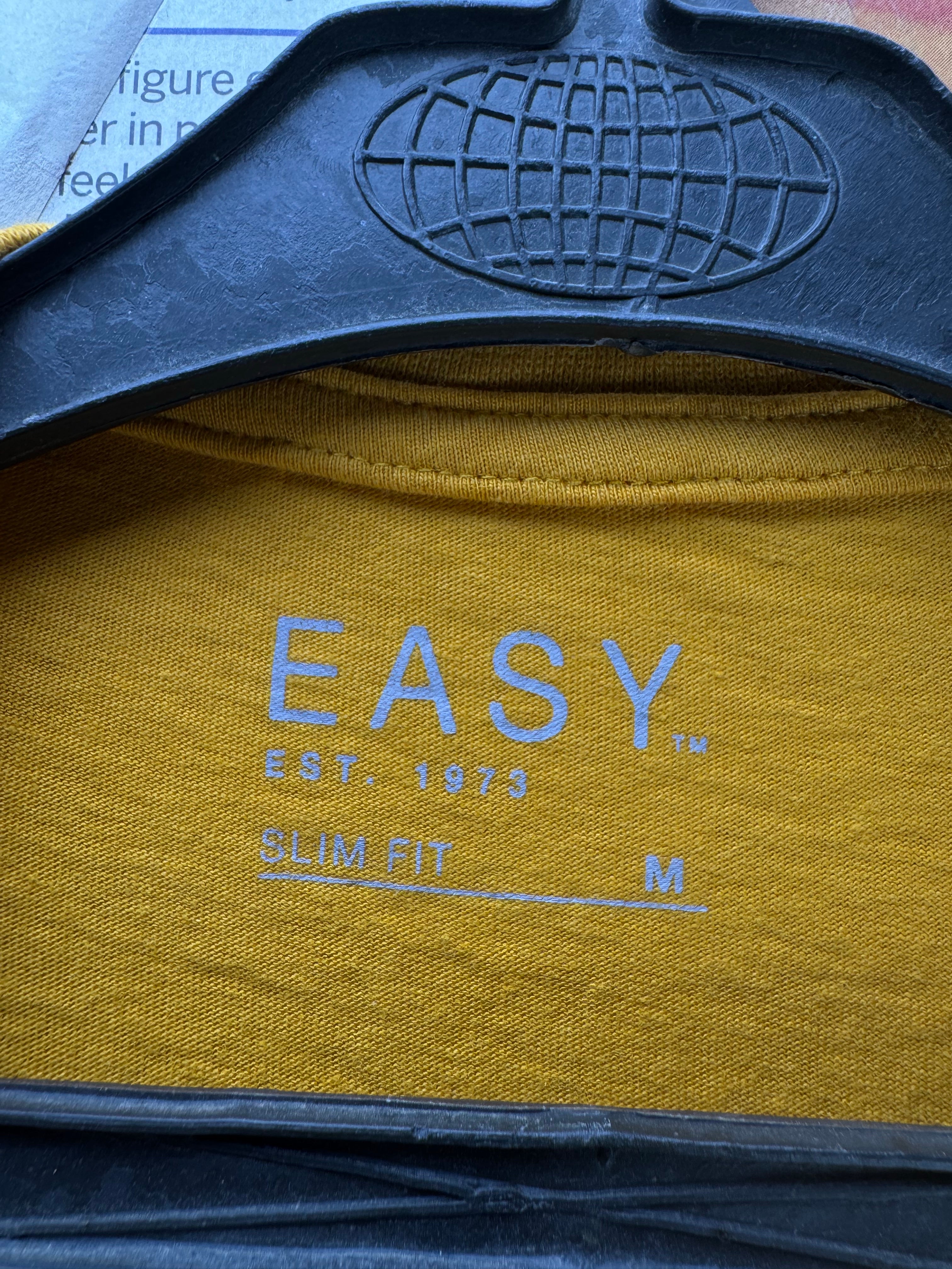 Easy® Small | Chest: 19" | Yellow | T-Shirt | Cotton | 5098 - Genuine Maal