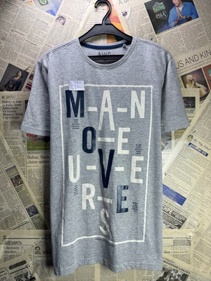 ACW85® Small | Chest: 20.5" | Grey | T-Shirt | Cotton - Viscose | 5105 - Genuine Maal