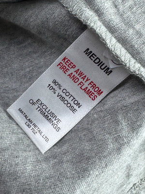 ACW85® Small | Chest: 20.5" | Grey | T-Shirt | Cotton - Viscose | 5105 - Genuine Maal