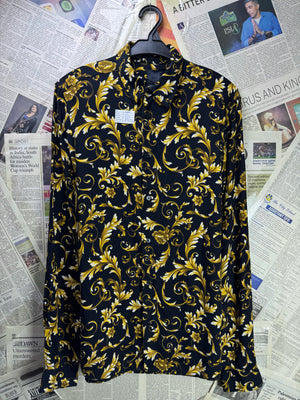 H&M® Small | Chest: 19" | Floral | Shirt | Viscose | 3763 - Genuine Maal