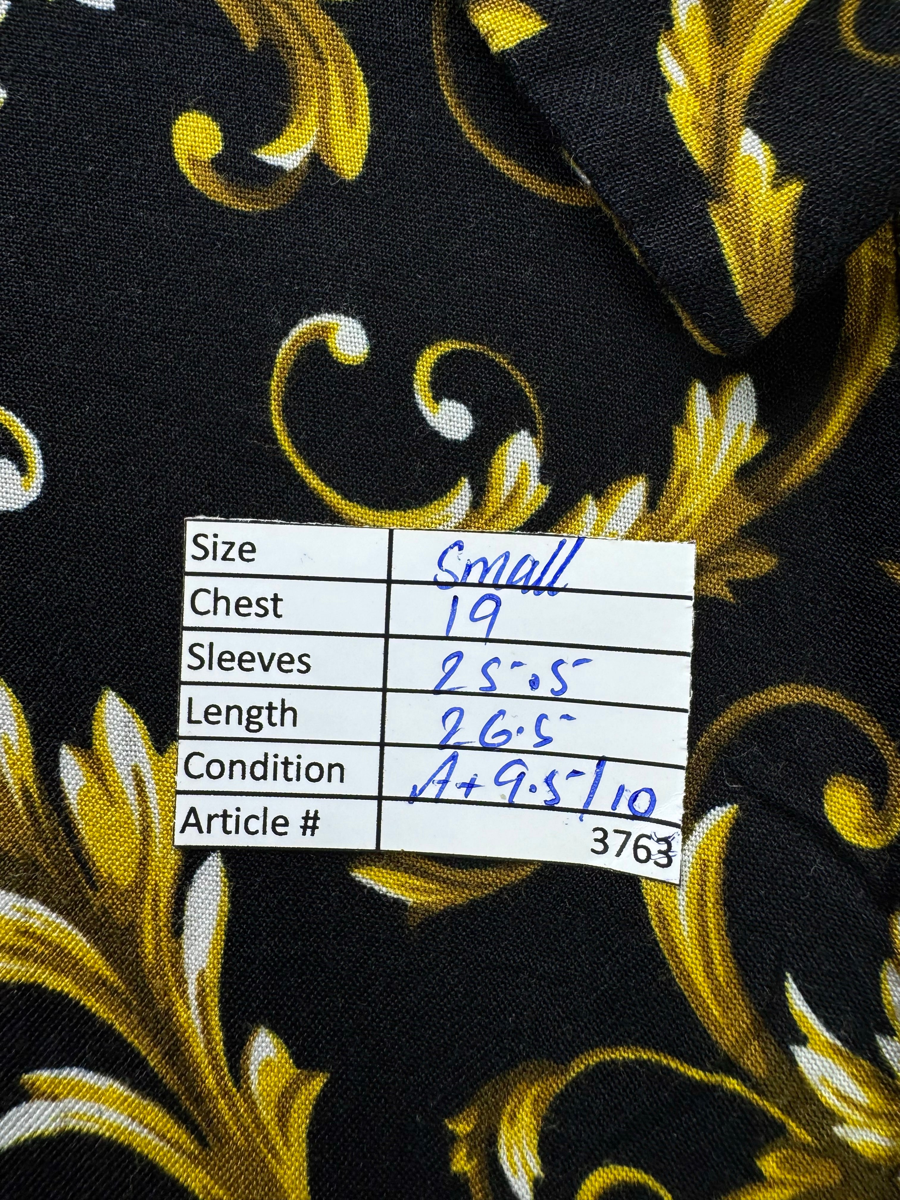 H&M® Small | Chest: 19" | Floral | Shirt | Viscose | 3763 - Genuine Maal