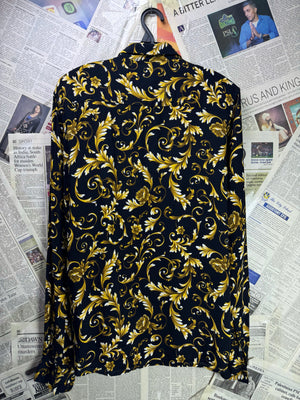 H&M® Small | Chest: 19" | Floral | Shirt | Viscose | 3763 - Genuine Maal