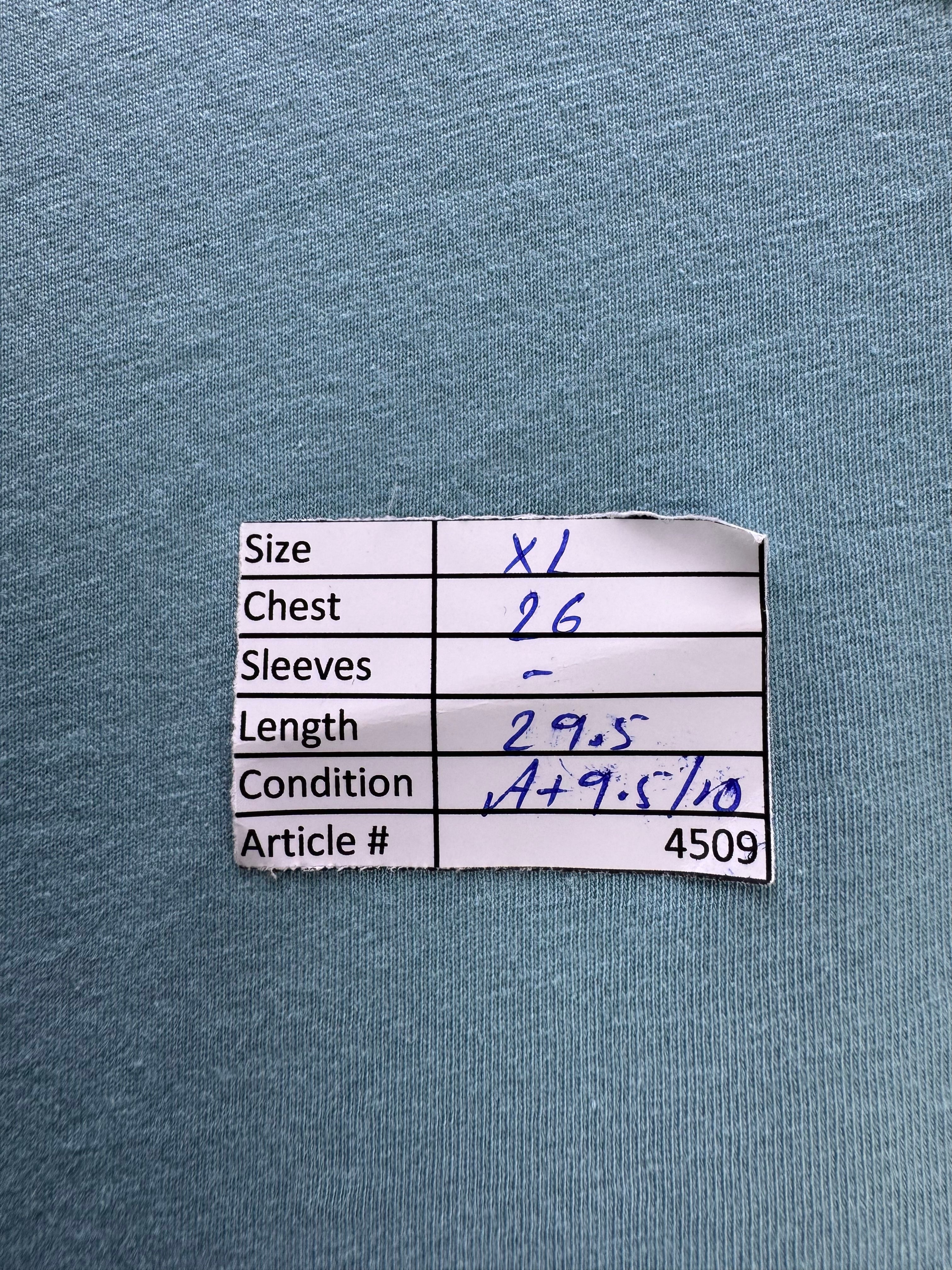 M&S® XL | Chest: 26" | Blue | T-Shirt | Cotton | 4509 - Genuine Maal