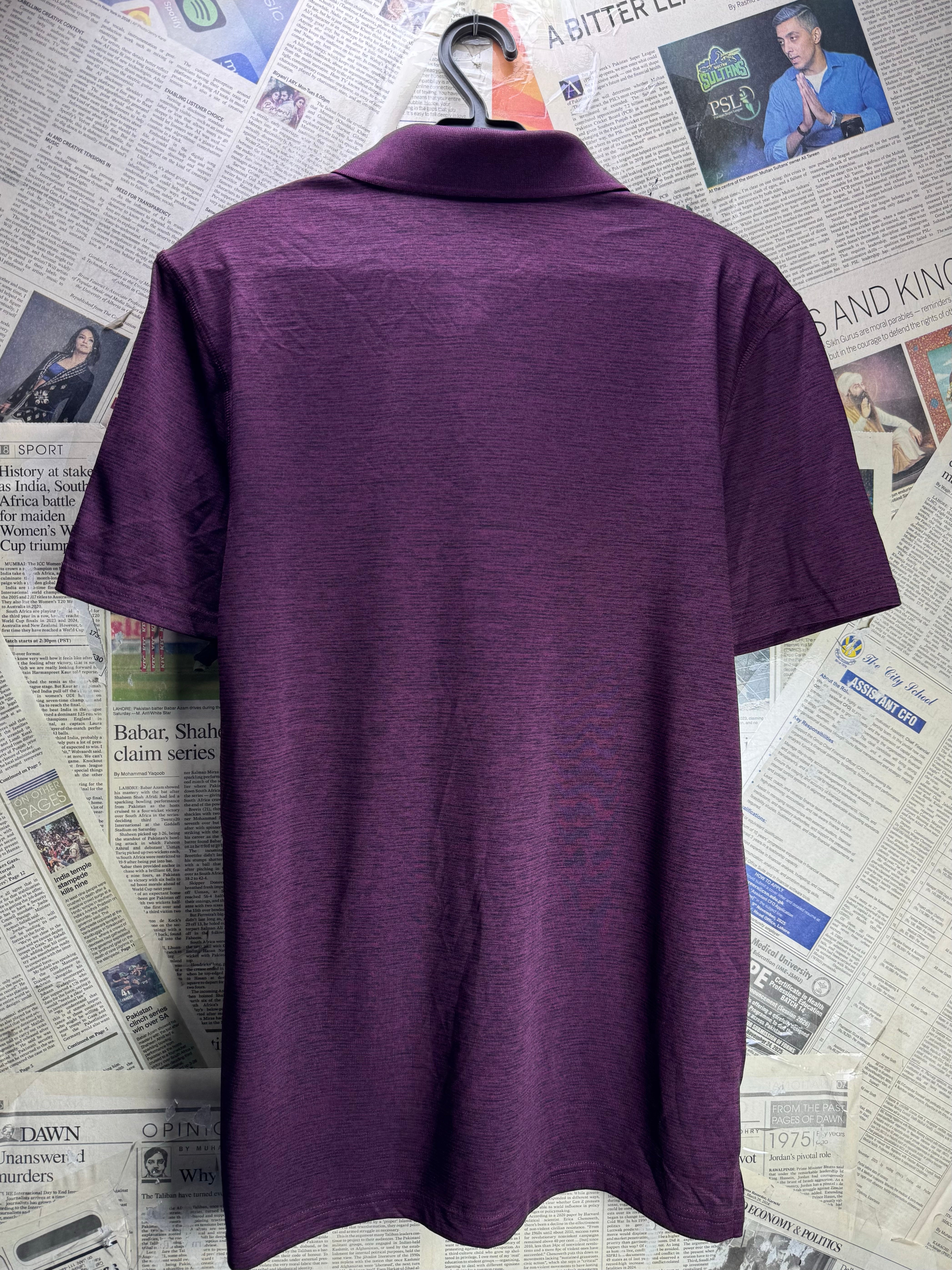 APT.9® XS | Chest: 18.5" | Purple | Golf Polo | Polyester | 4515 - Genuine Maal