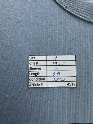 G - star Raw® Small | Chest: 19.5" | Blue | T-Shirt | Cotton | 4516 - Genuine Maal