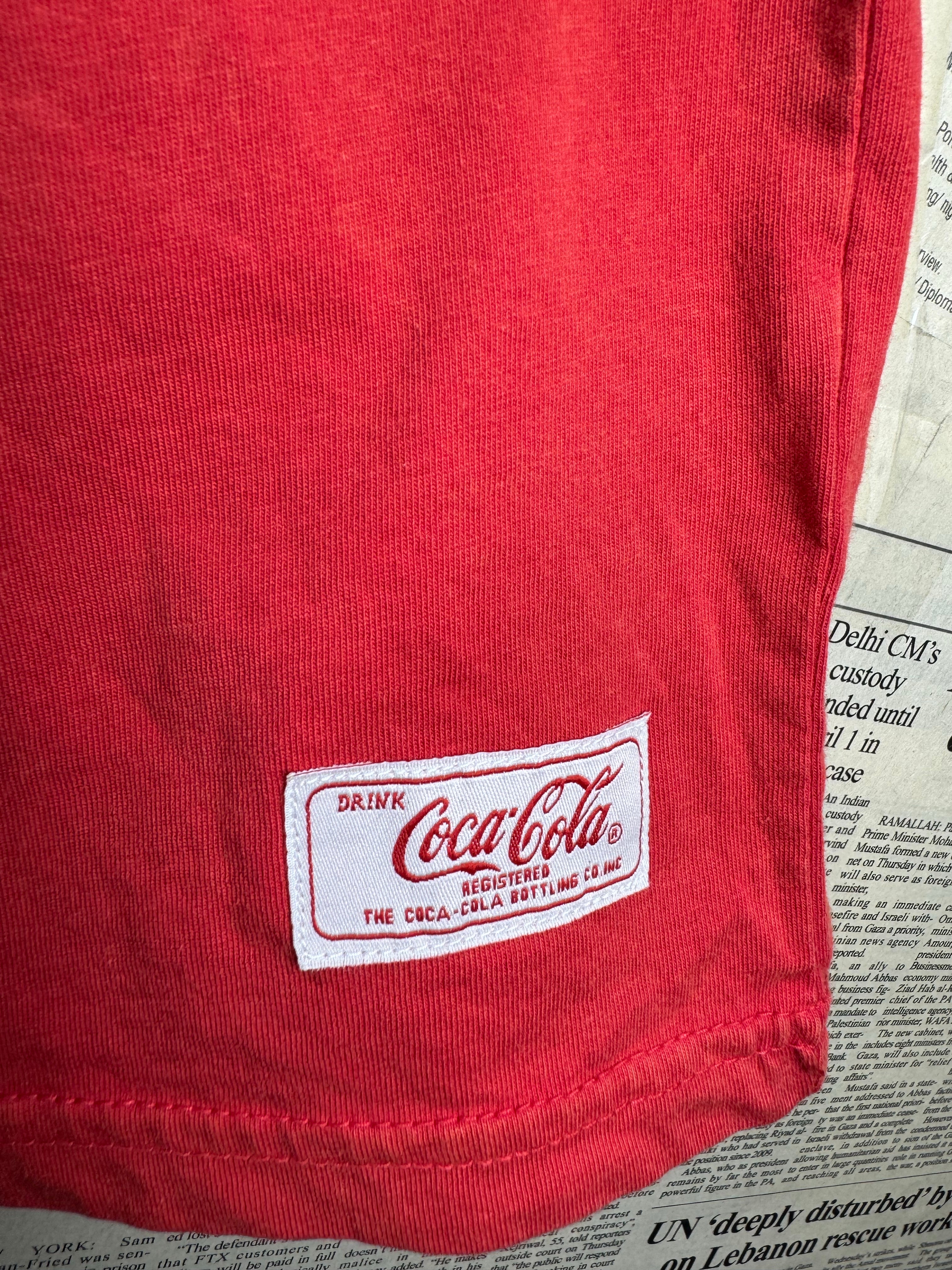Coca - Cola® XL | Chest: 26" | Red | T-Shirt | Cotton | 5112 - Genuine Maal