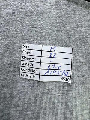 Sleep® Medium | Chest: 22" | Grey | T-Shirts | Cotton - Viscose | 4510 - Genuine Maal