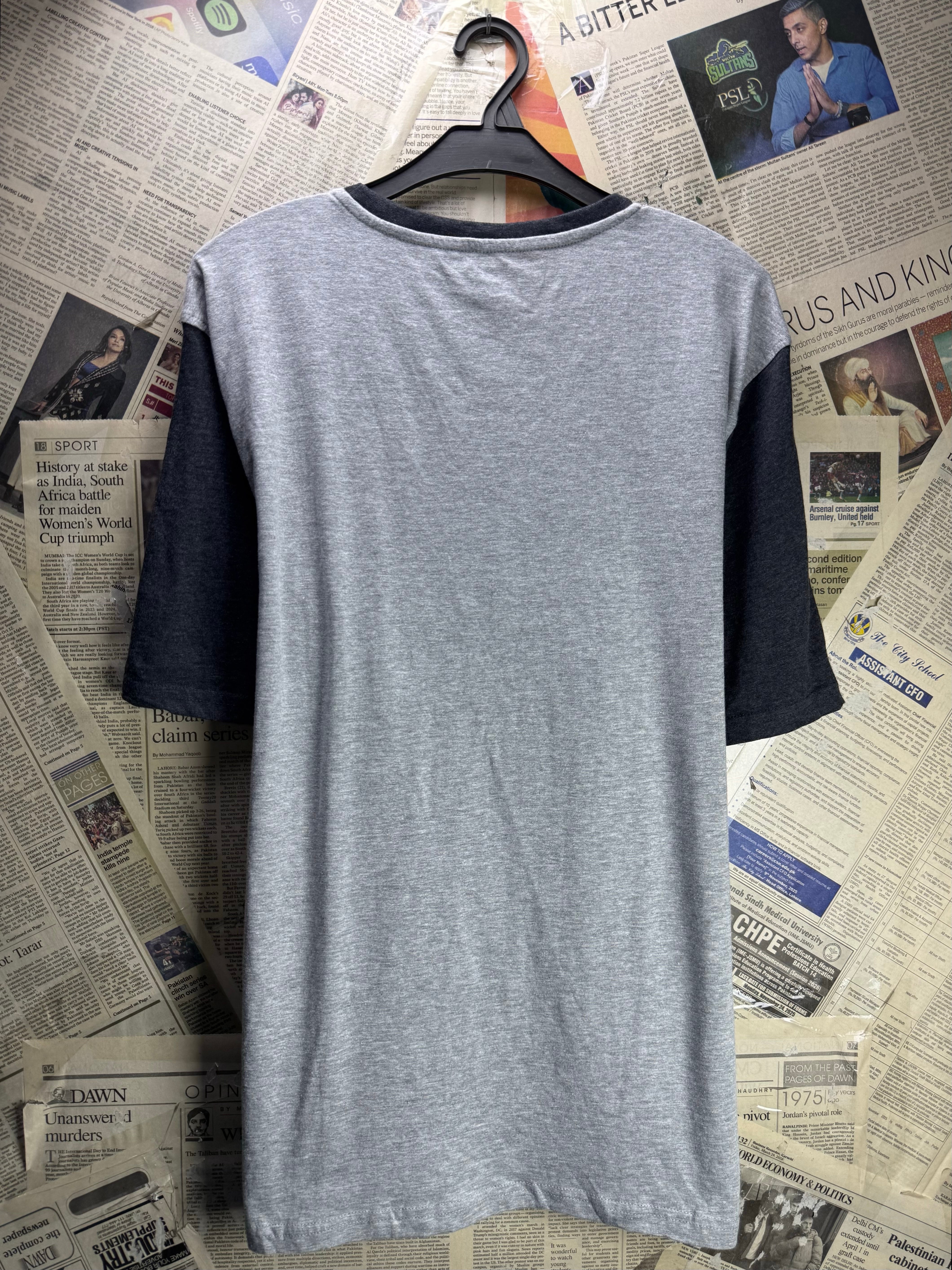 Sleep® Medium | Chest: 22" | Grey | T-Shirts | Cotton - Viscose | 4510 - Genuine Maal