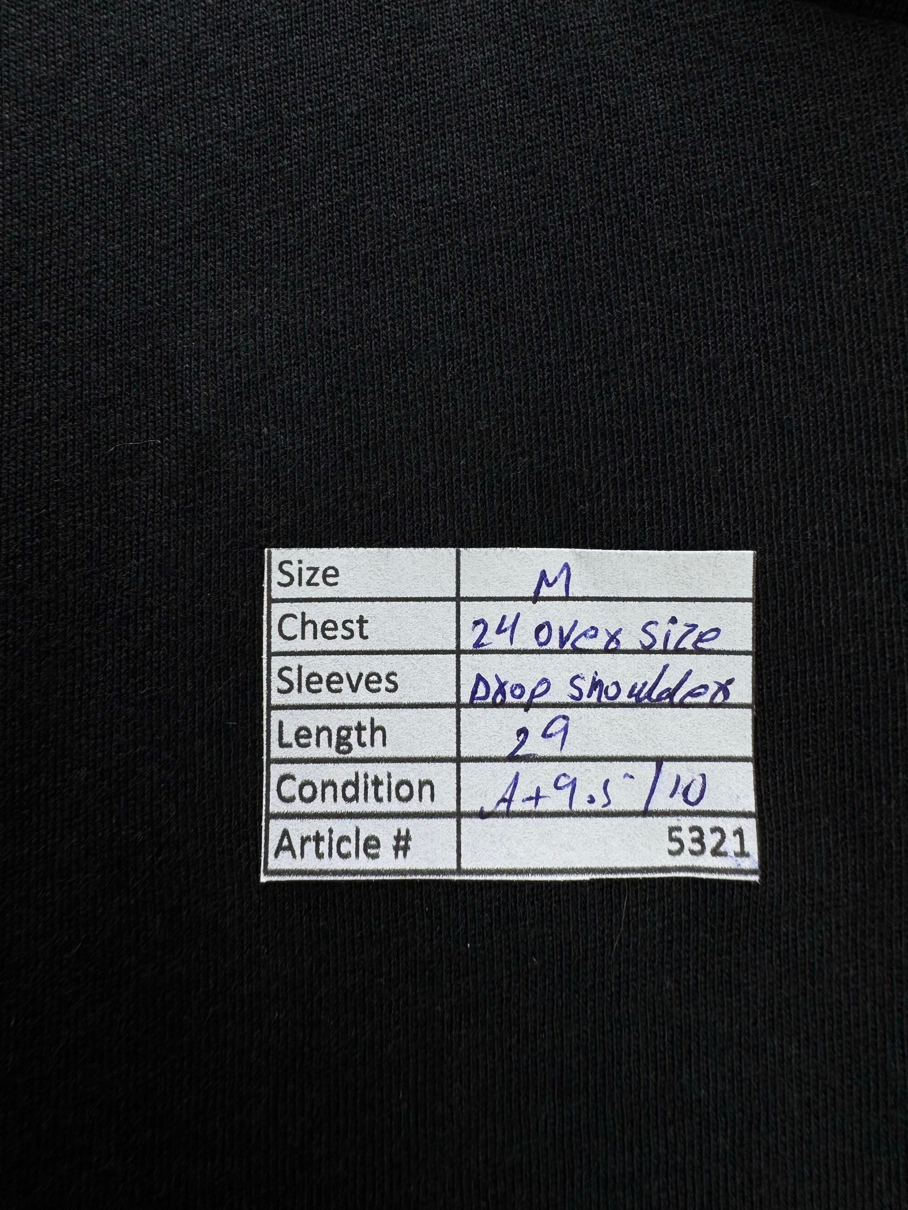 ® Medium | Chest: 24" | Black | T-Shirts | Cotton | 5321 - Genuine Maal